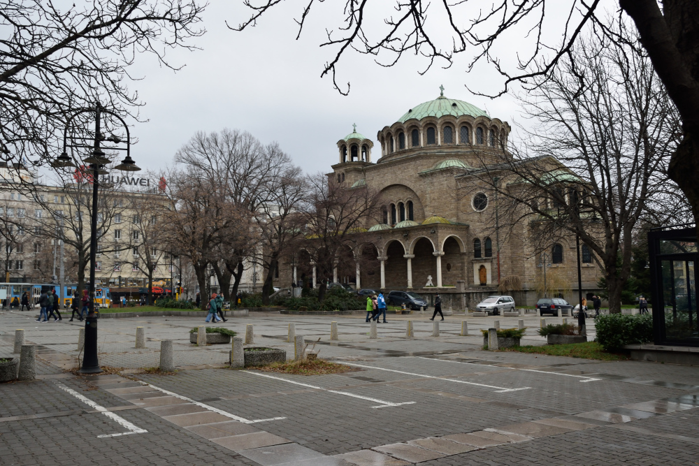Saint Nedelya church, cloudy, 2022
