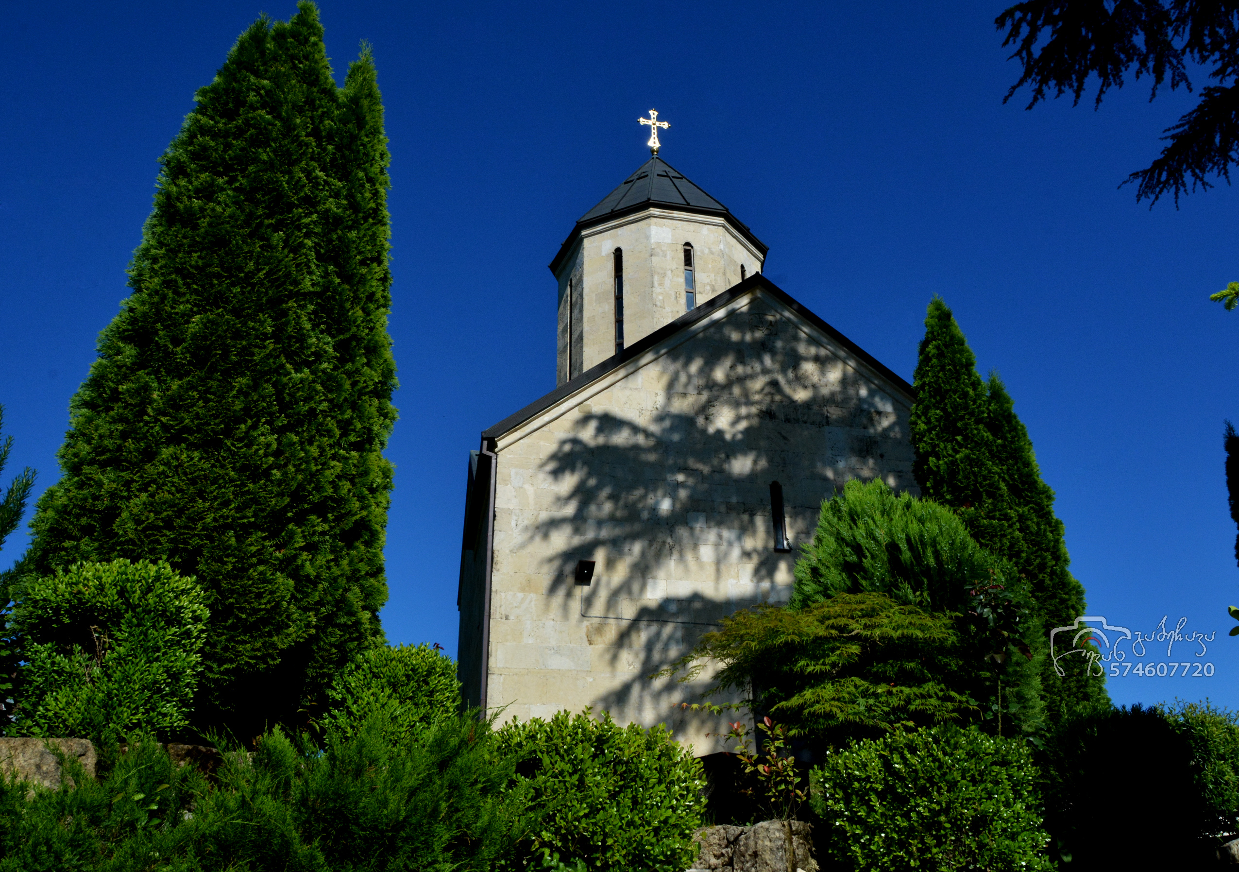 The Orthodox church in Kulishkari. Zugdidi. Georgia.