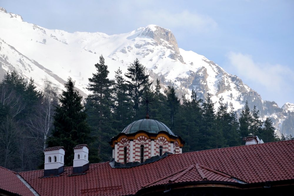 Jedna z kopuł, śnieg, Rila, 2022