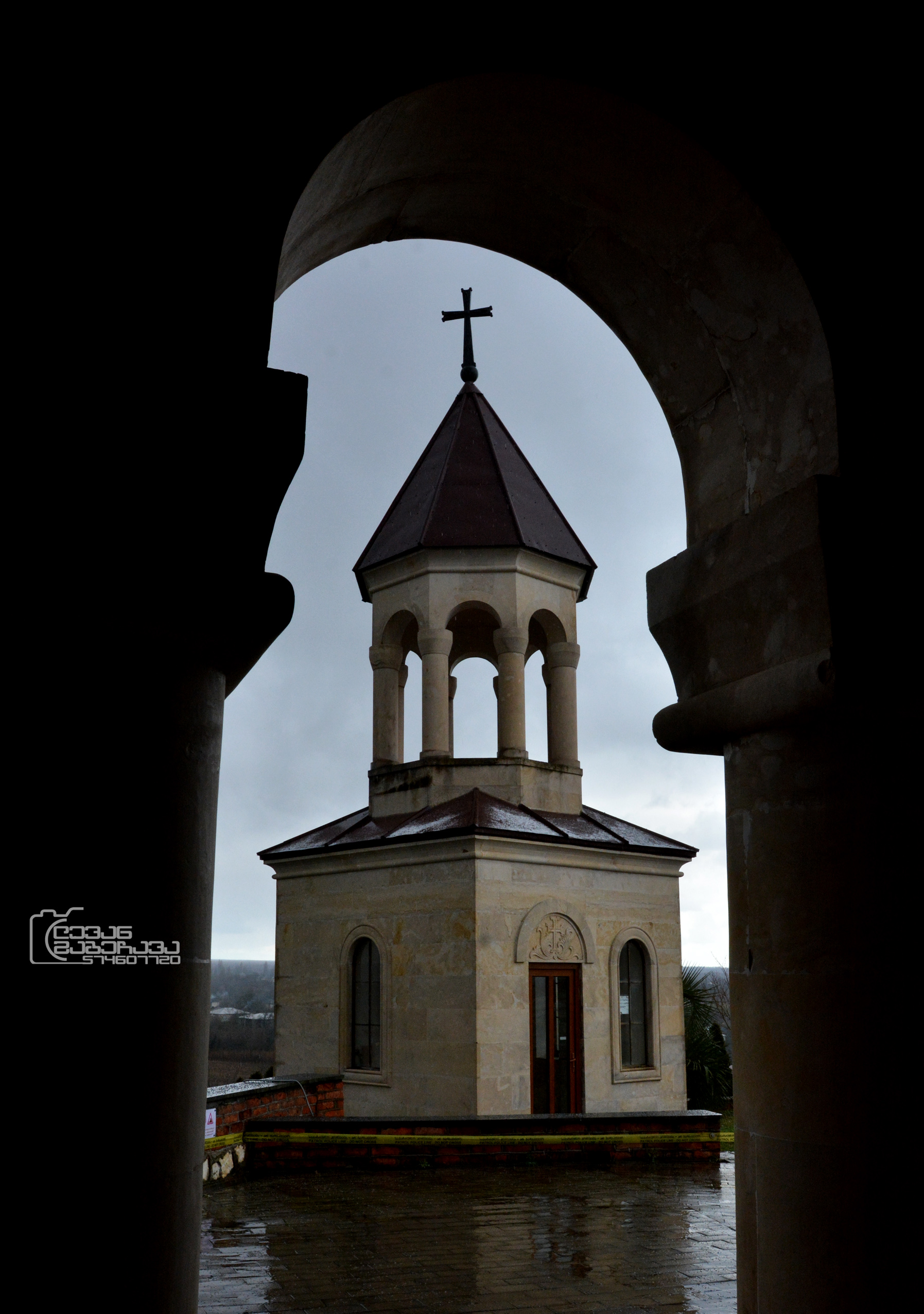 The Orthodox church in Khobi. Georgia.