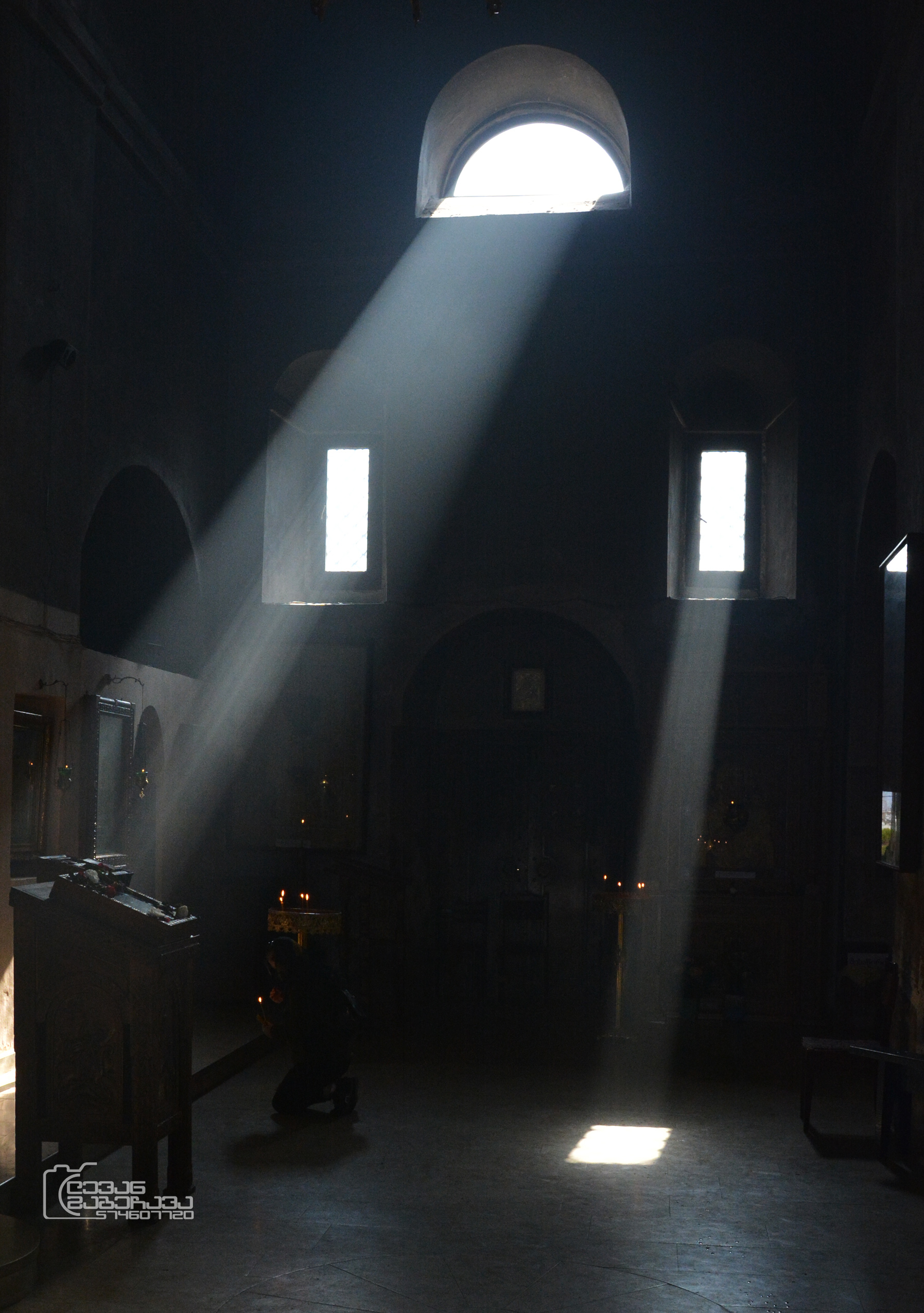 The Orthodox church in Zugdidi. Georgia.