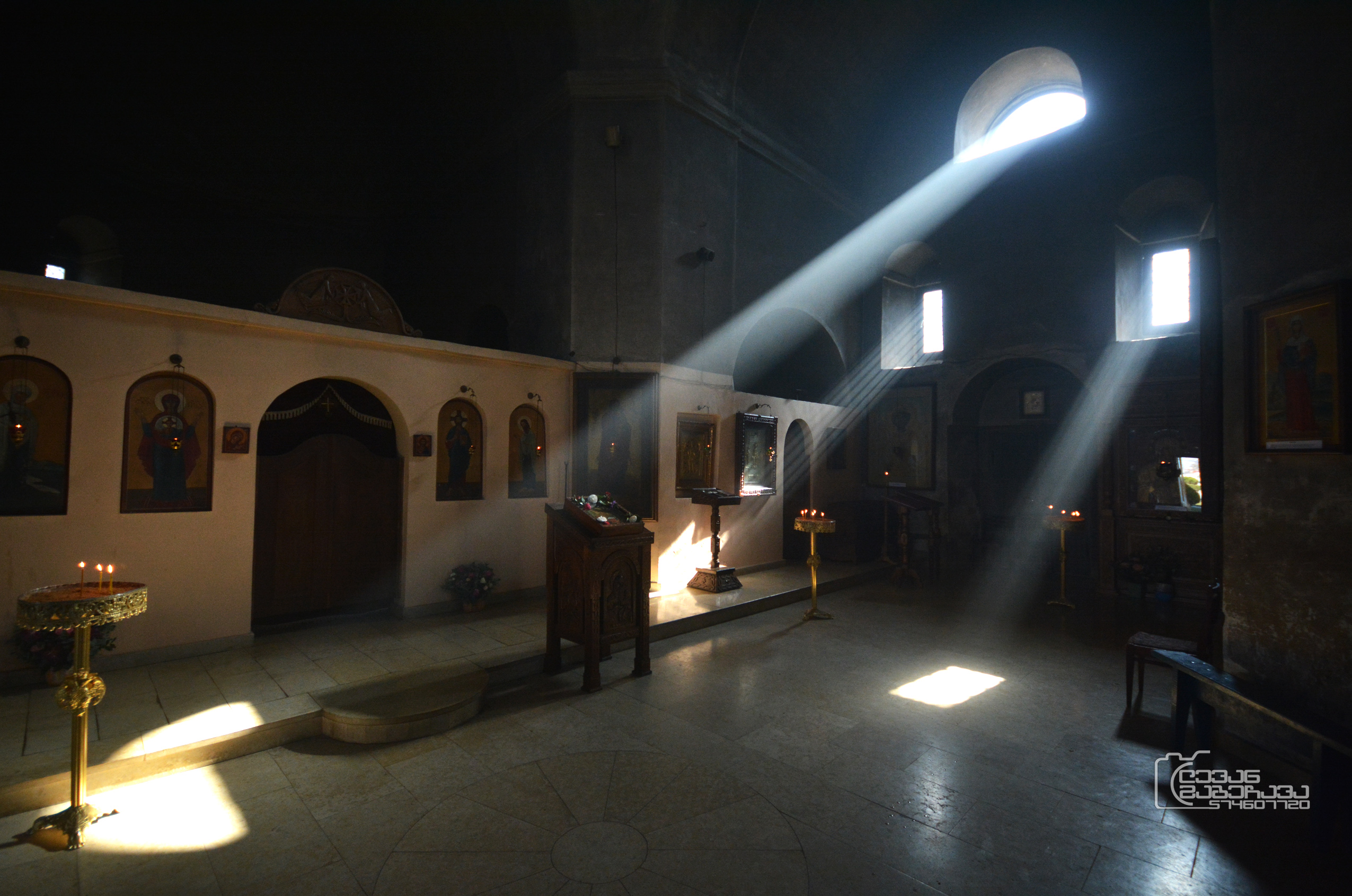 The Orthodox church in Zugdidi. Georgia.