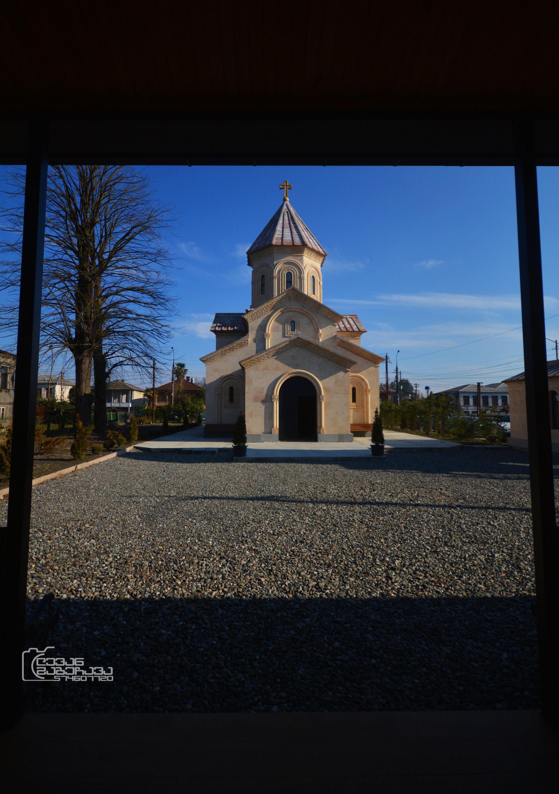 The Orthodox church in Zugdidi. Georgia.