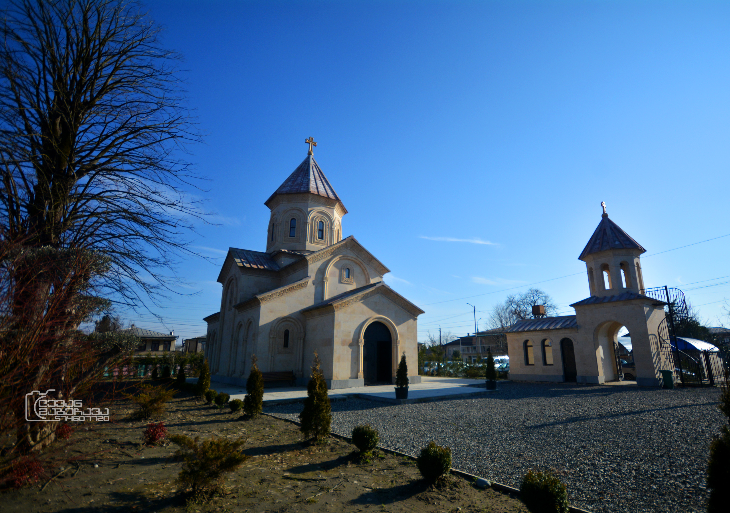 The Orthodox church in Zugdidi. Georgia.