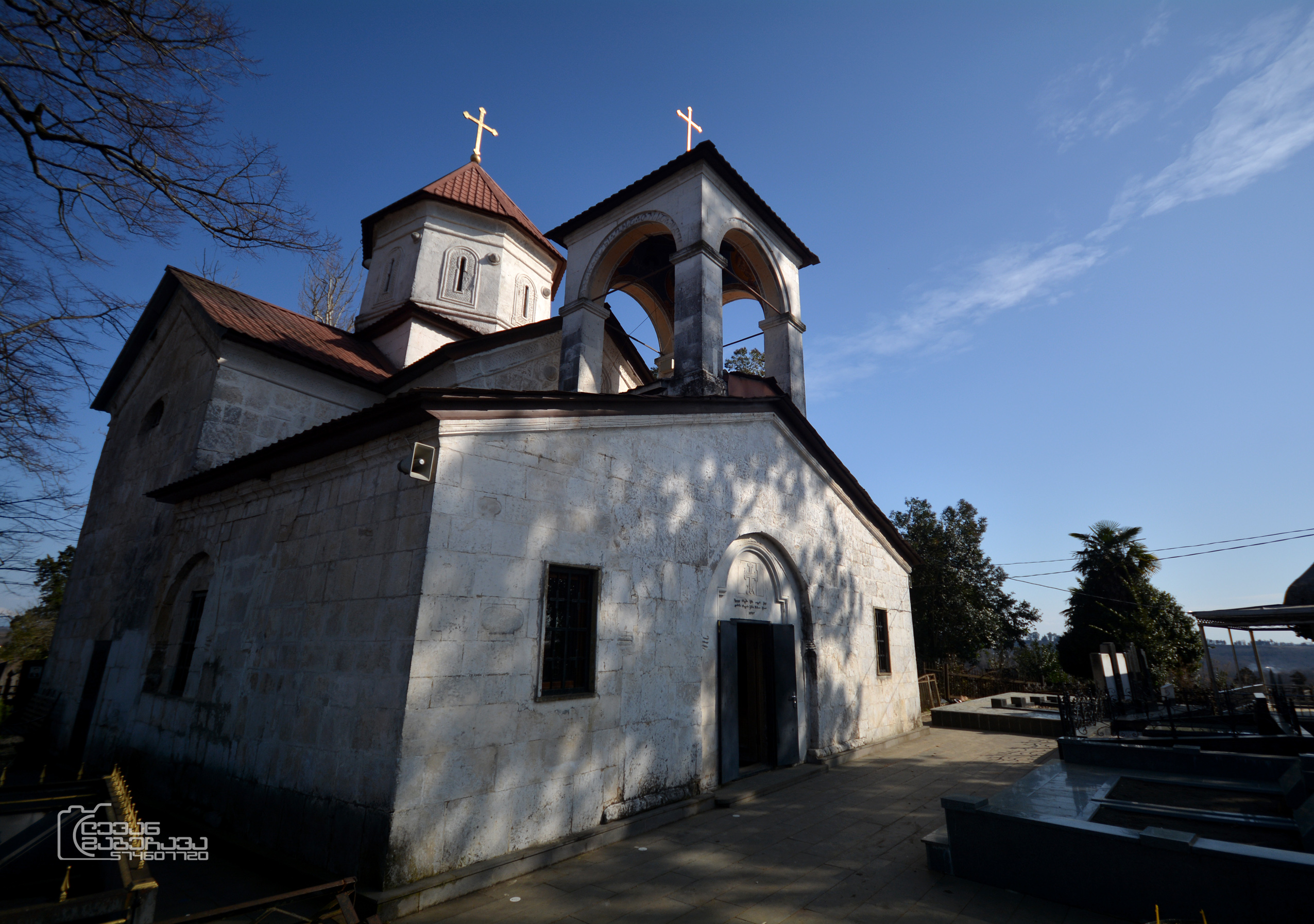 The Orthodox church in Zugdidi. Georgia.
