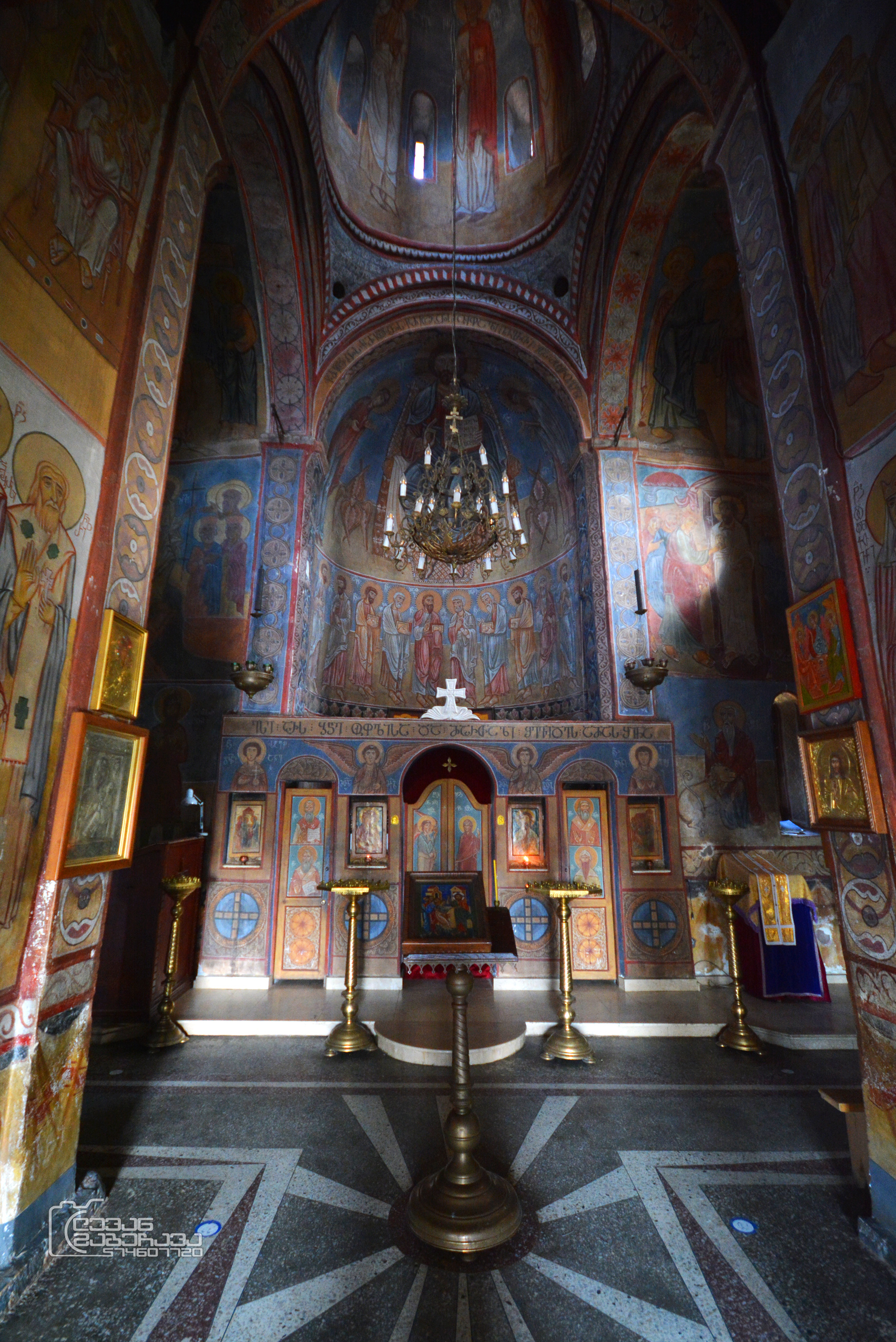 The Orthodox church in Zugdidi. Georgia.