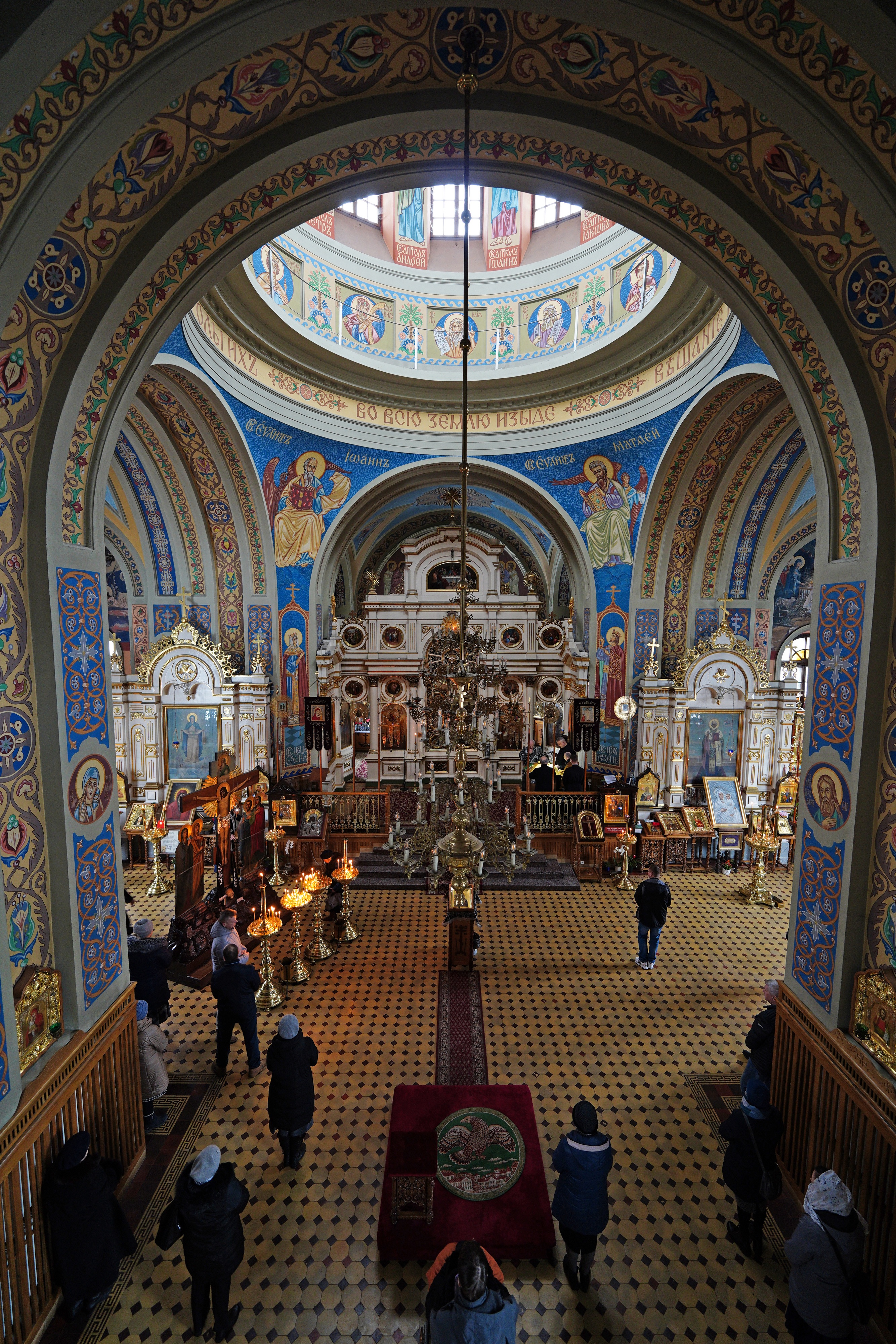The first Liturgy of the Presanctified Gifts in St. Nicholas Cathedral in Białystok, 2022