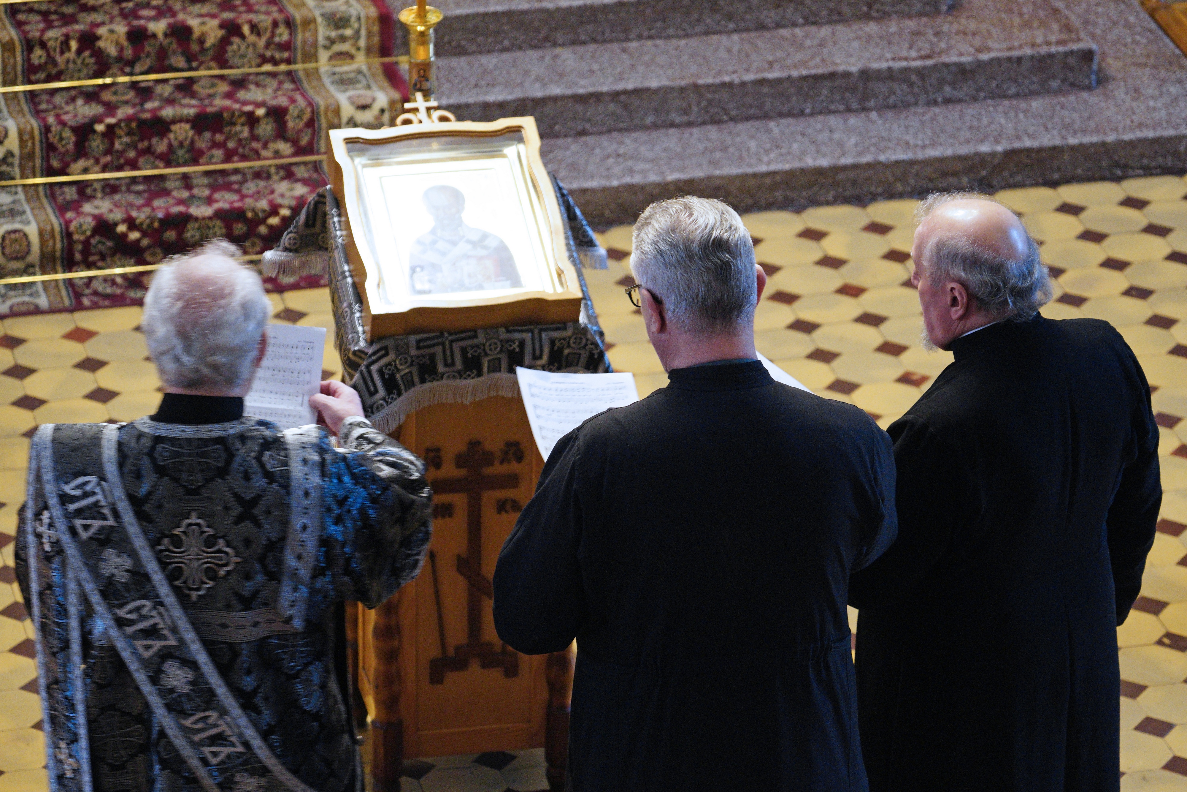 The first Liturgy of the Presanctified Gifts in St. Nicholas Cathedral in Białystok, 2022