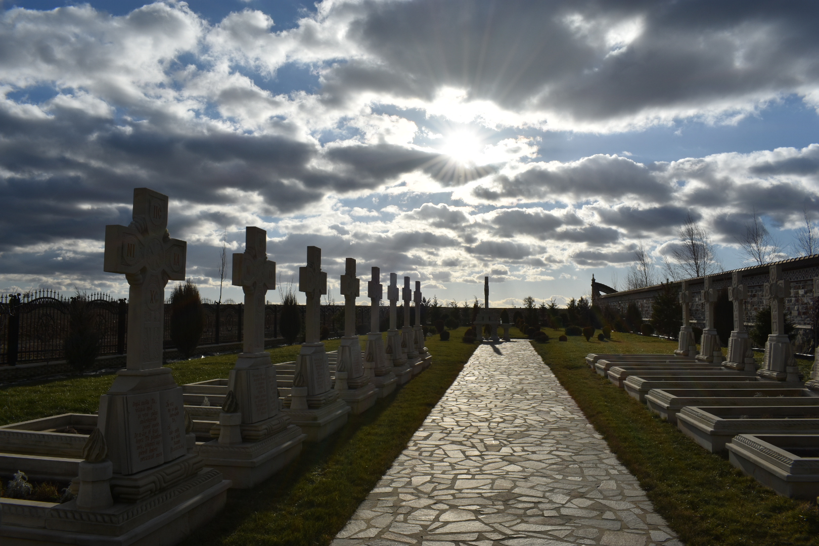 Cimitirul Mănăstirii Zosin - Botoșani