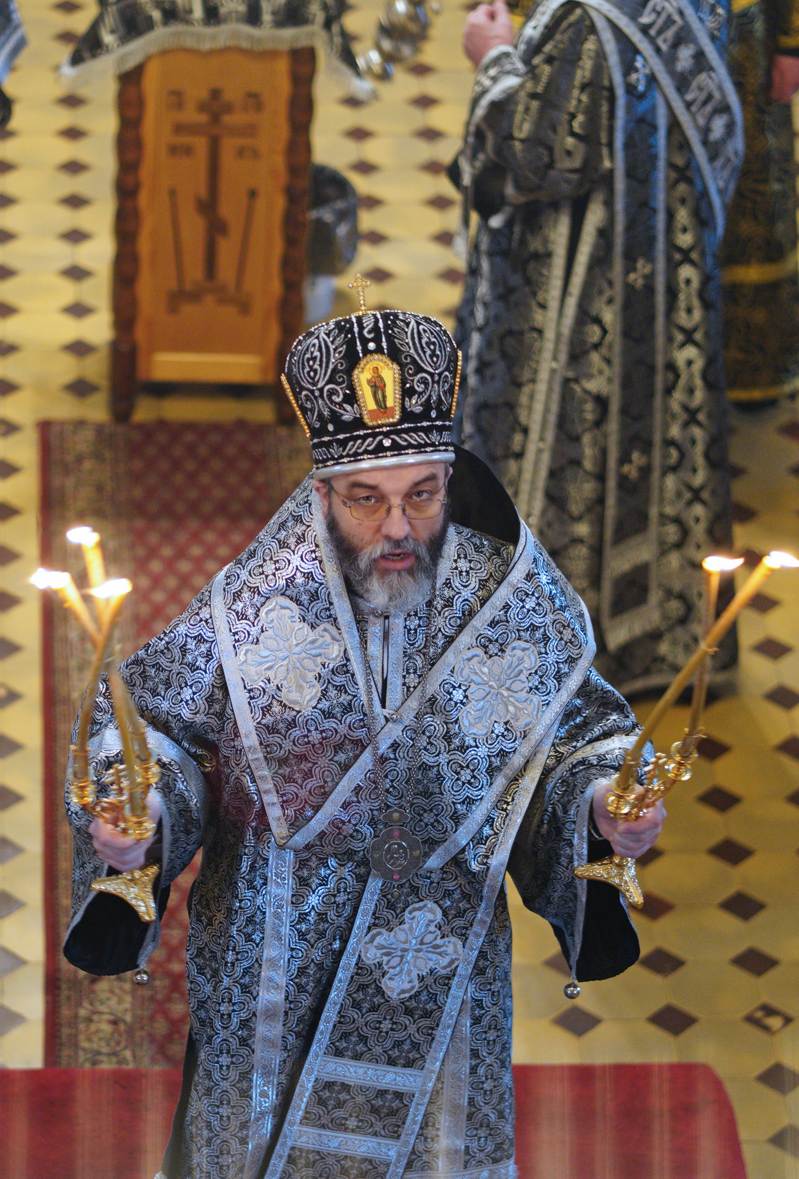 The first Liturgy of the Presanctified Gifts in St. Nicholas Cathedral in Białystok, 2022
