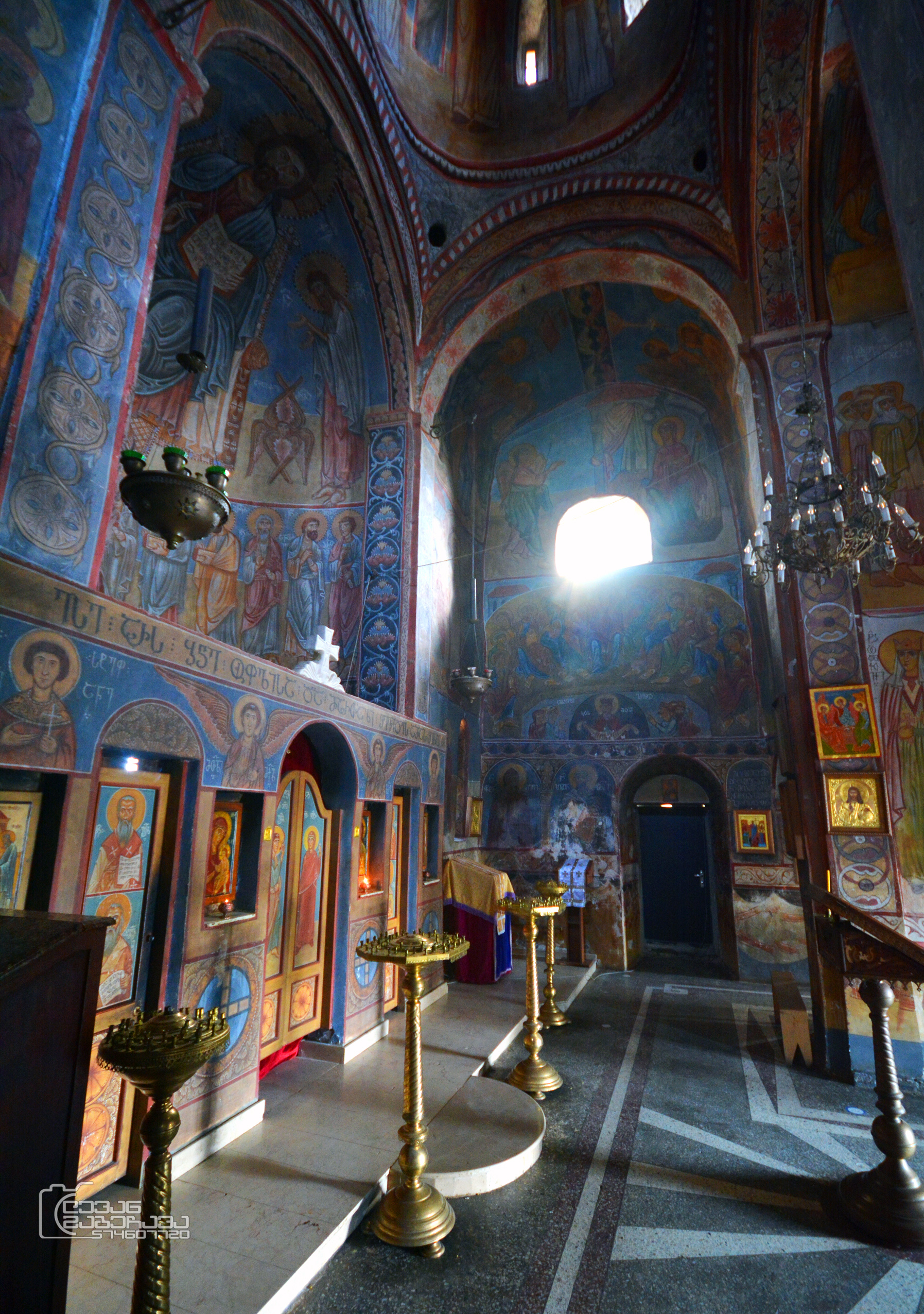 The Orthodox church in Zugdidi. Georgia.