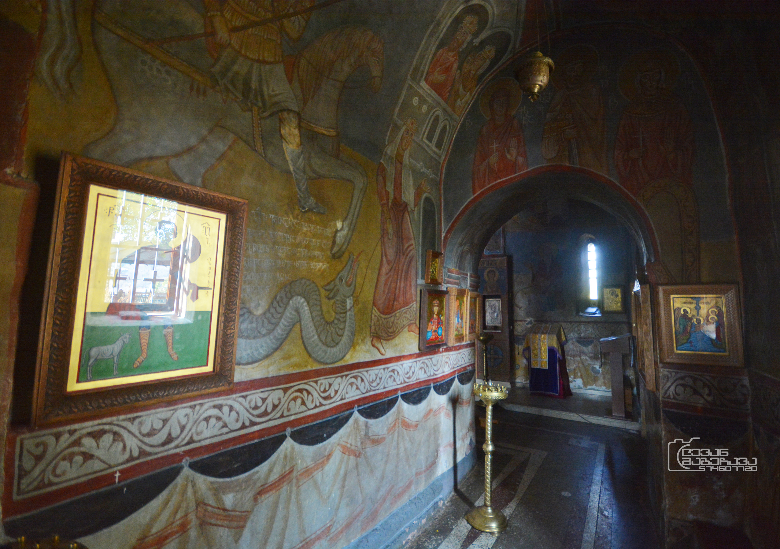 The Orthodox church in Zugdidi. Georgia.