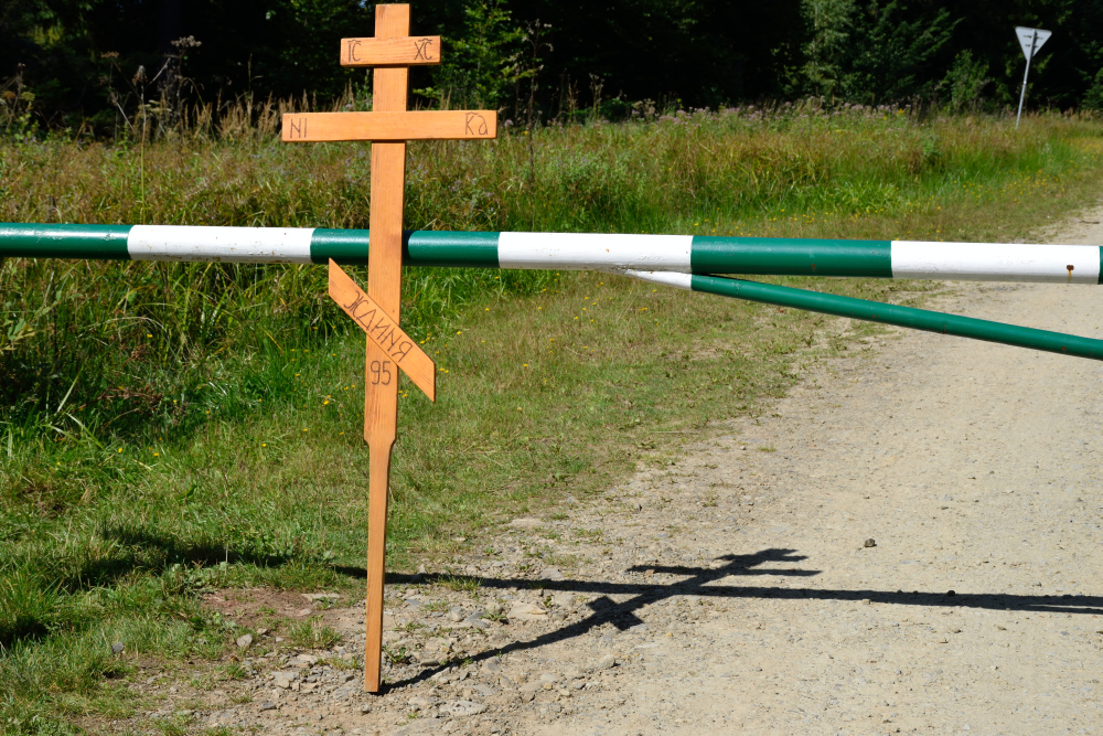 Krzyż pielgrzymkowy, Łemkowszczyzna 2021
