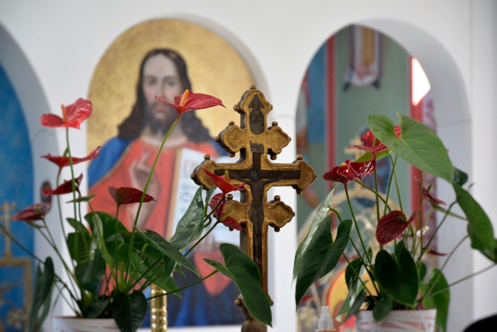 Krzyż na tetrapodzie, Bielanka 2021