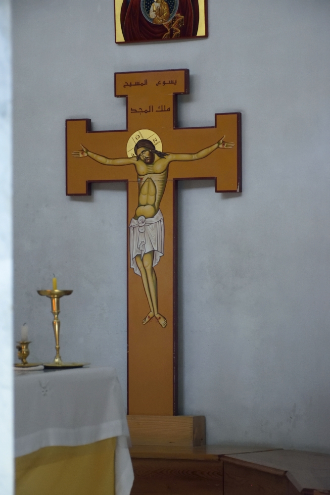 Krzyż ołtarzowy monasteru Baskenta, 2021