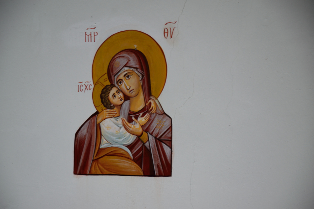 Divotinski monaster - Matka Boża na ścianie, 2022