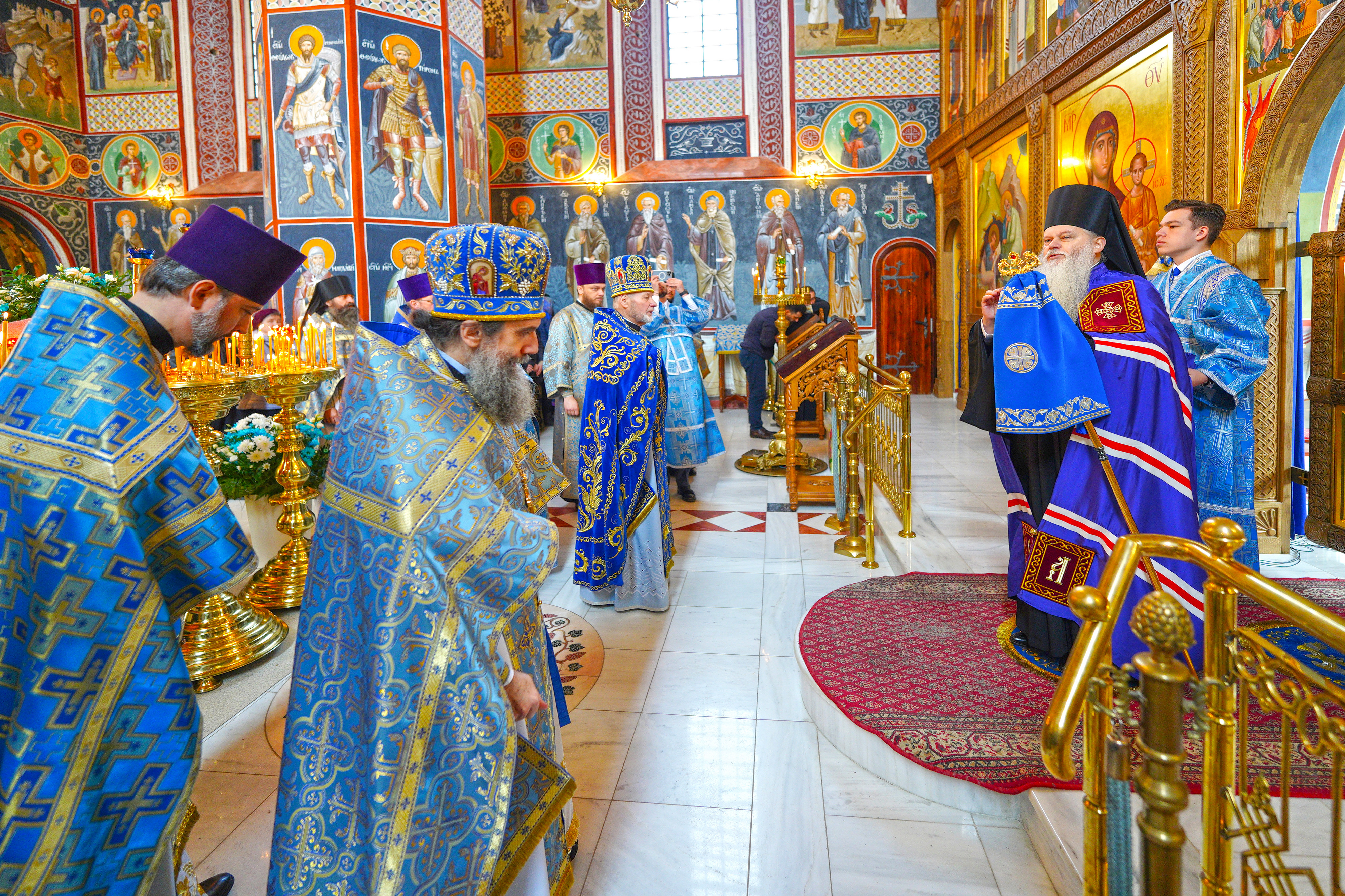 Annunciation feast in Supraśl Monastery