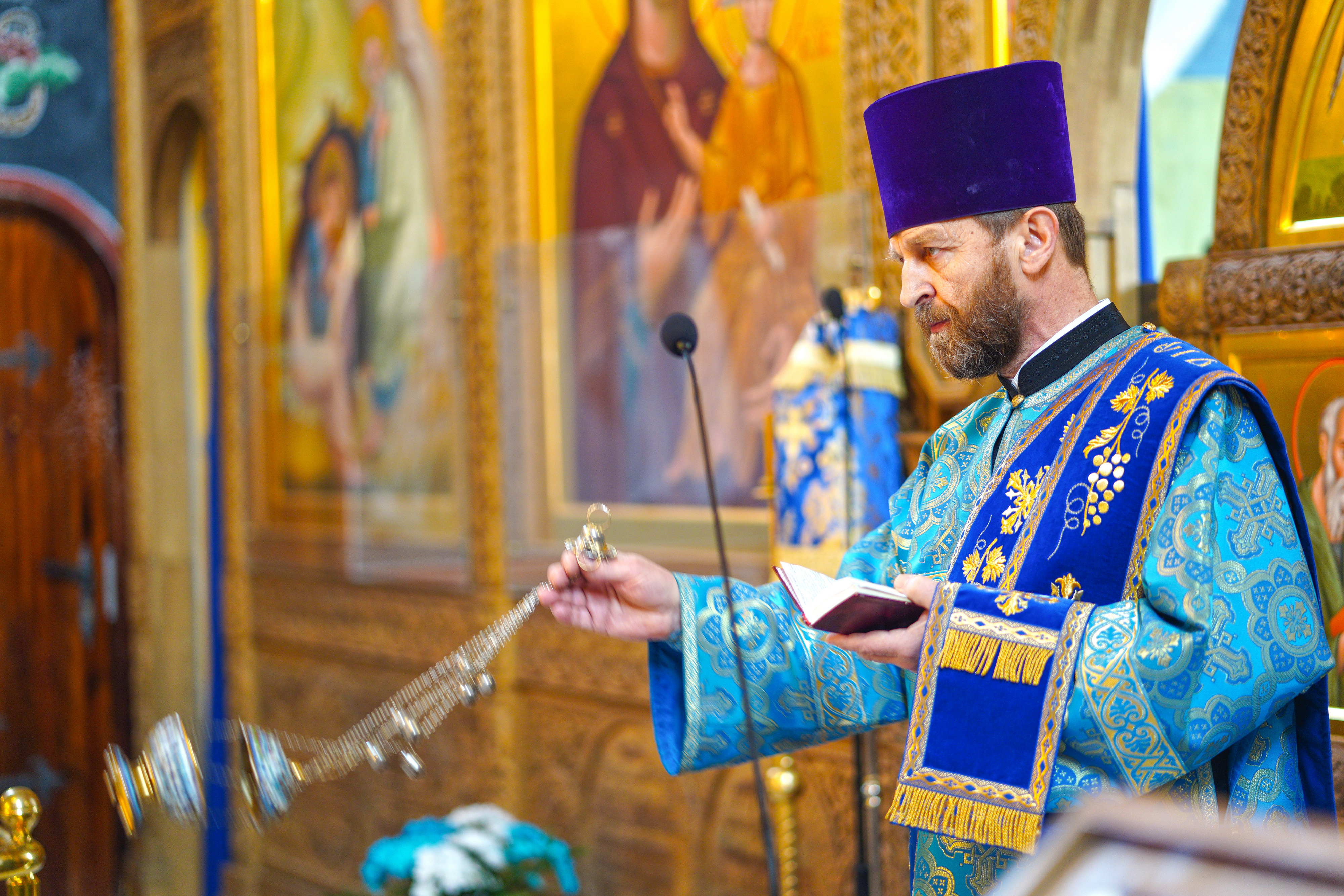 Annunciation feast in Supraśl Monastery