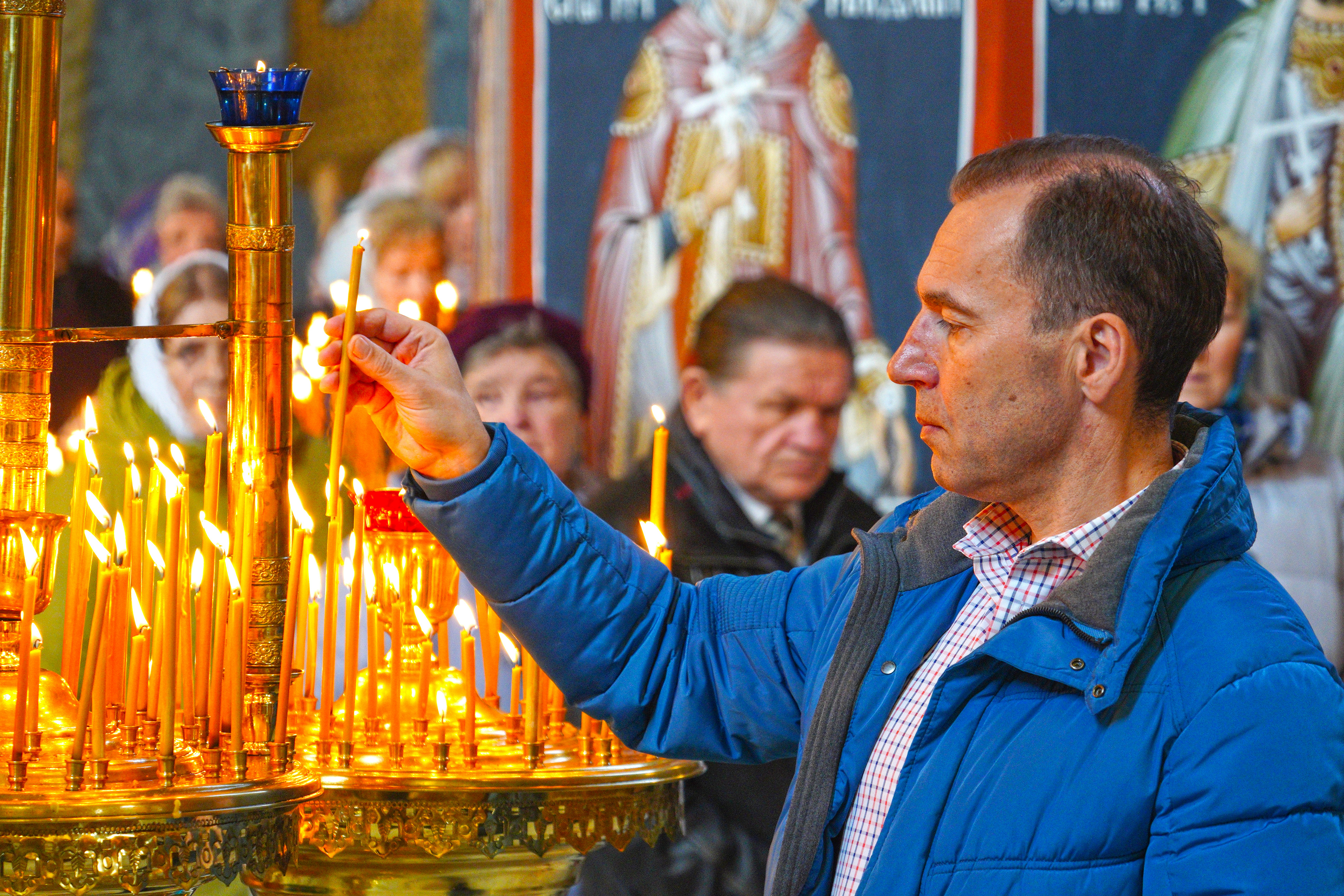 Annunciation feast in Supraśl Monastery