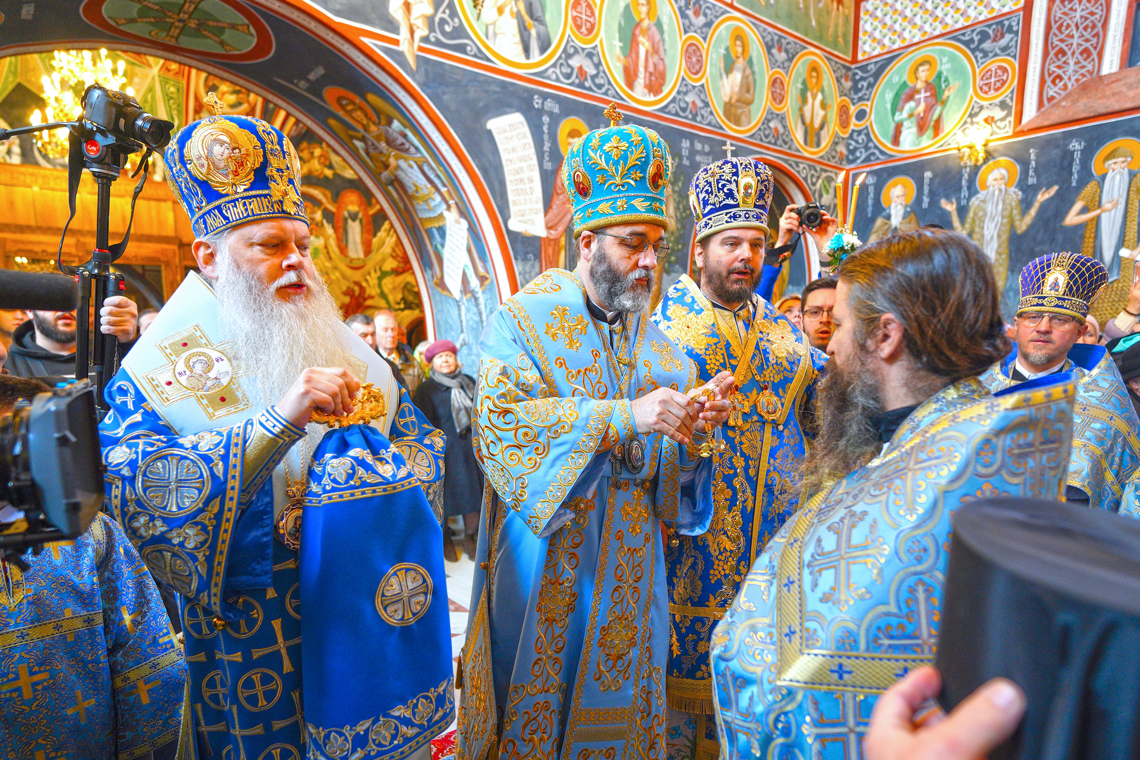 Annunciation feast in Supraśl Monastery