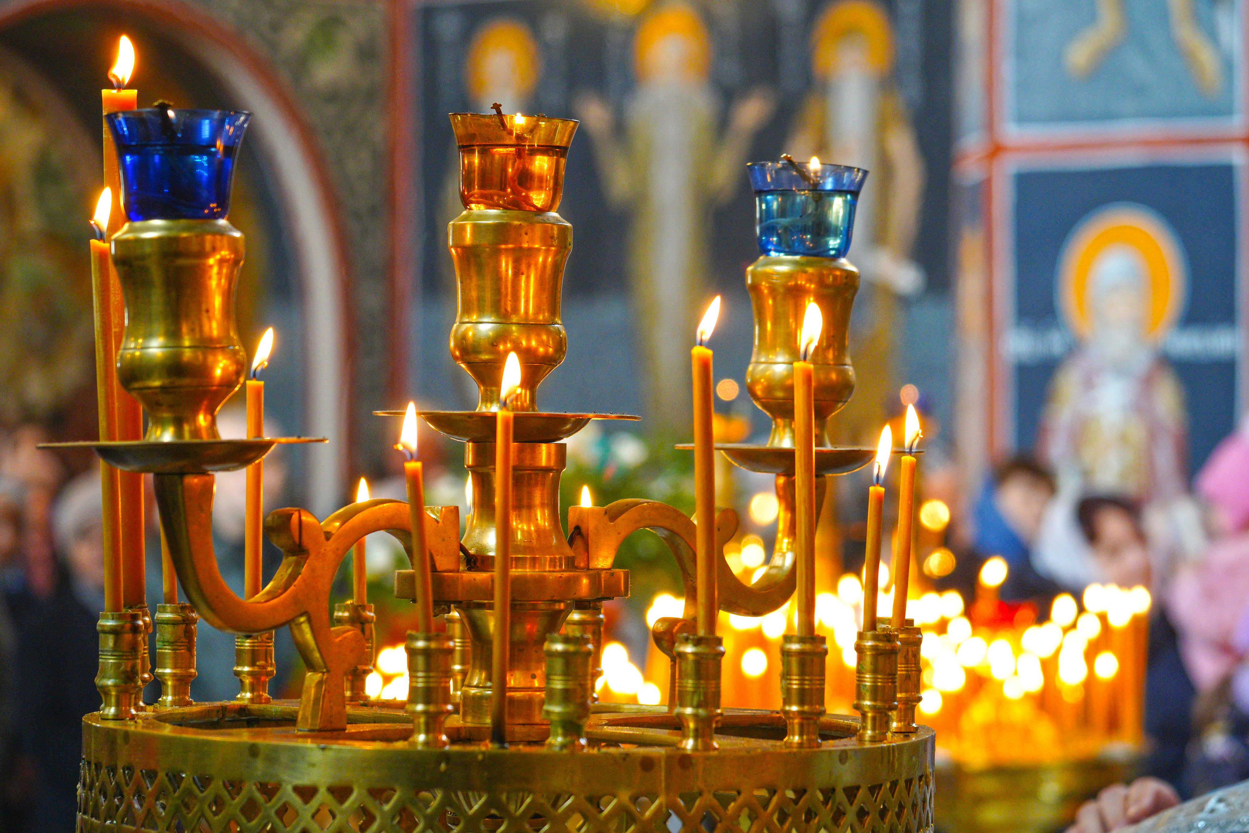 Annunciation feast in Supraśl Monastery