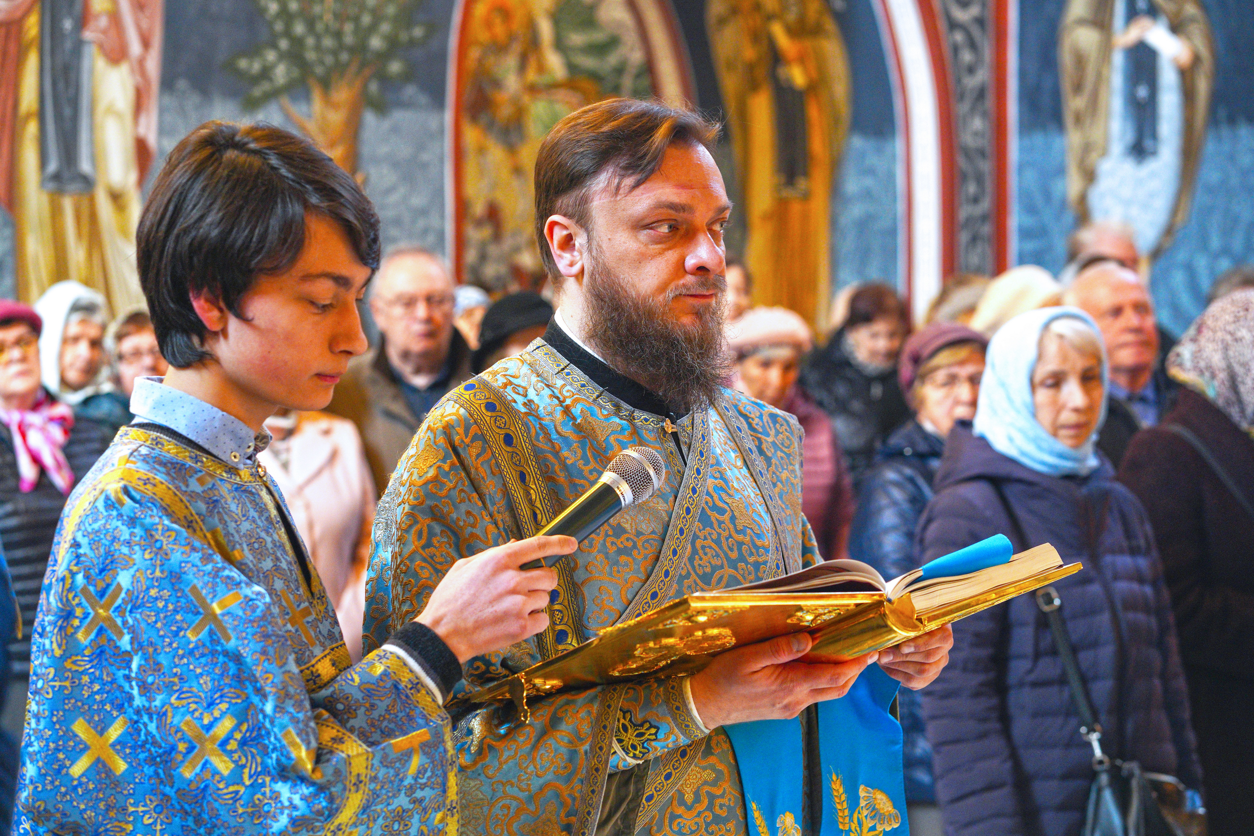 Annunciation feast in Supraśl Monastery