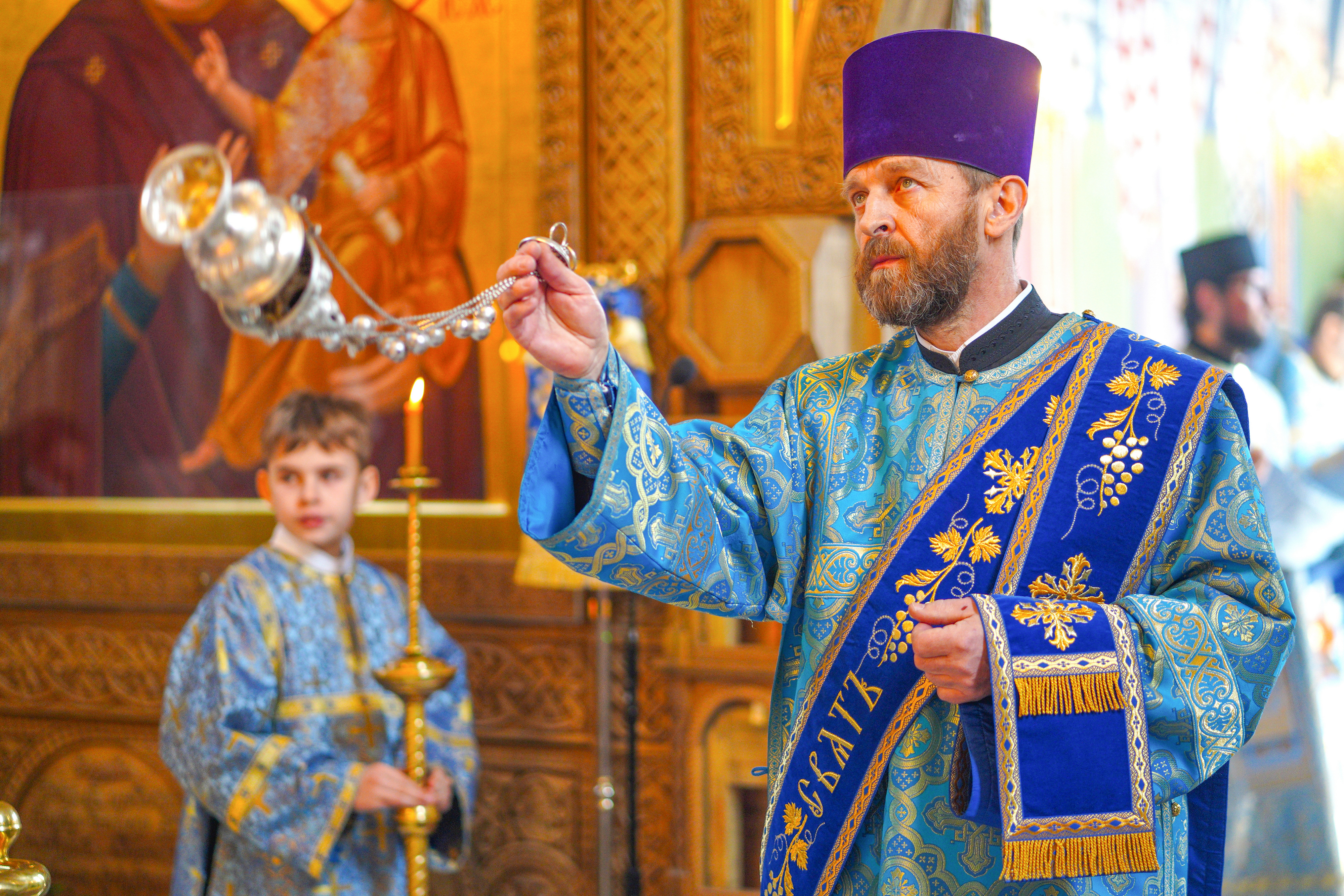 Annunciation feast in Supraśl Monastery