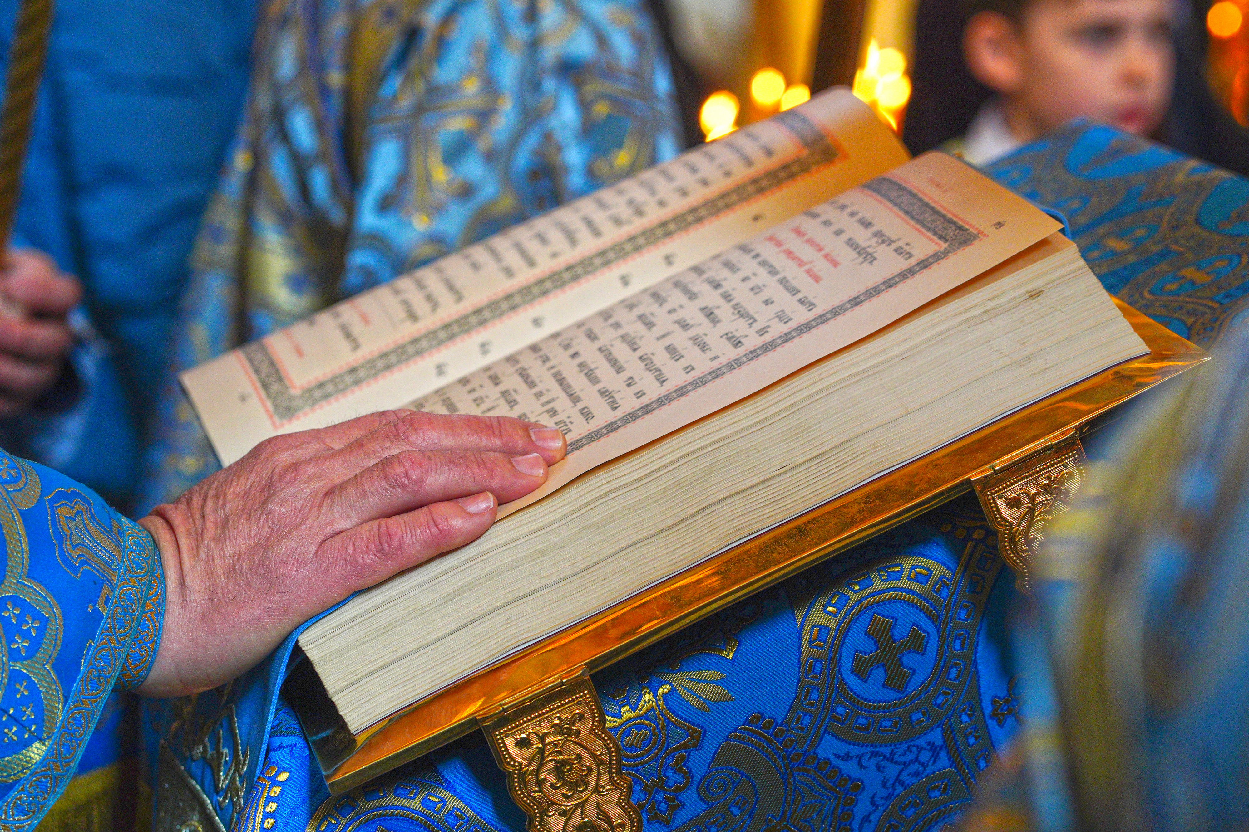 Annunciation feast in Supraśl Monastery
