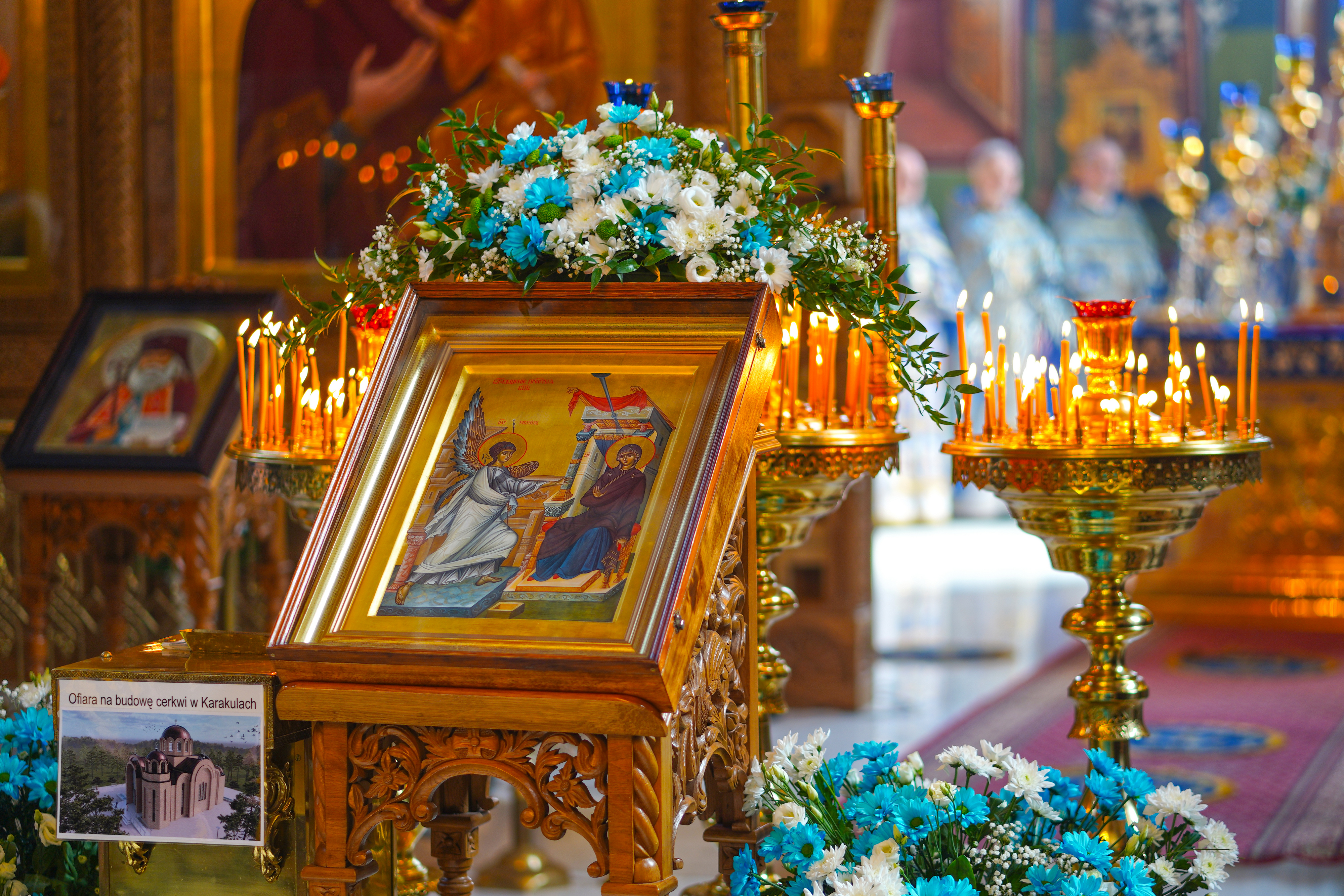 Annunciation feast in Supraśl Monastery