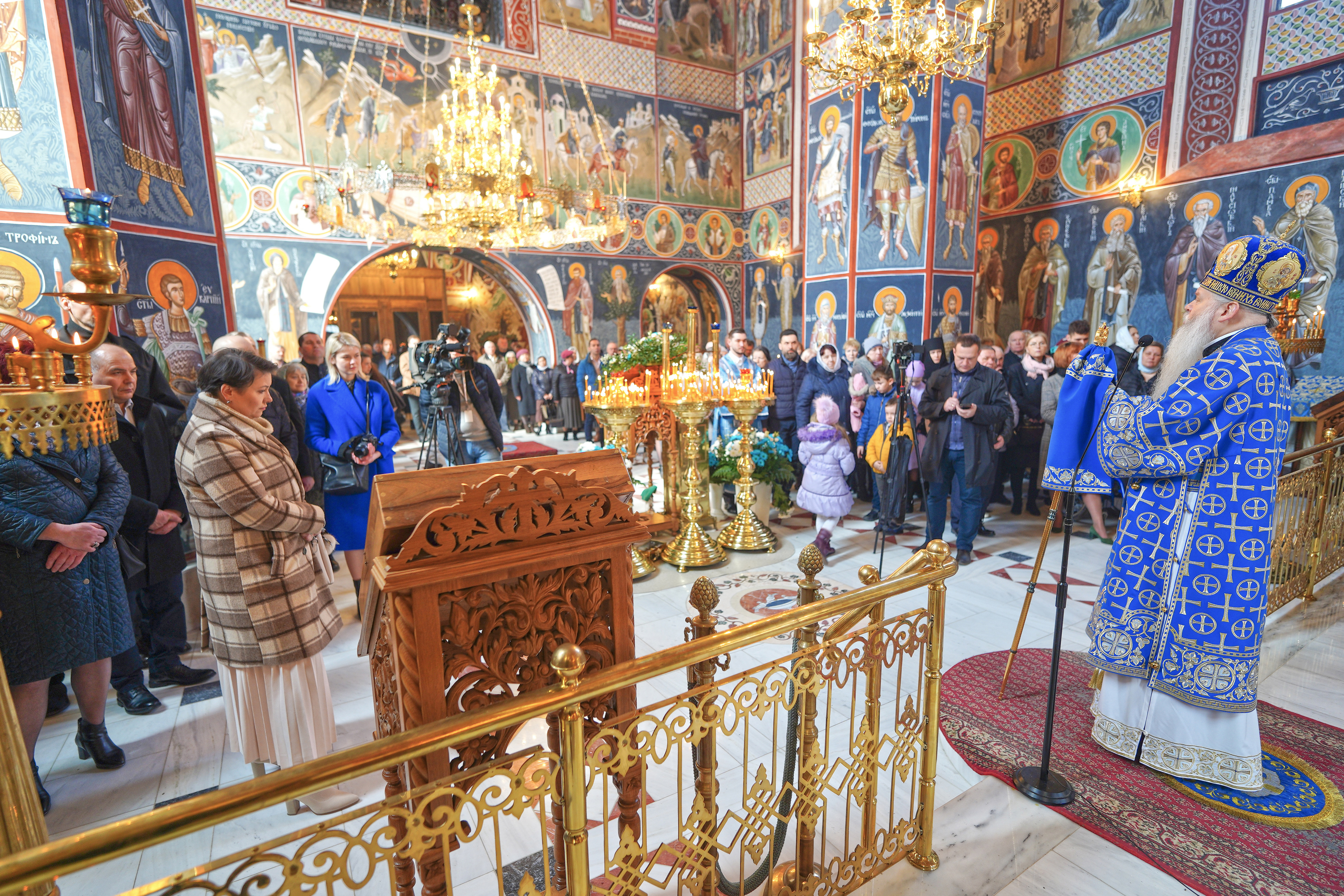 Annunciation feast in Supraśl Monastery