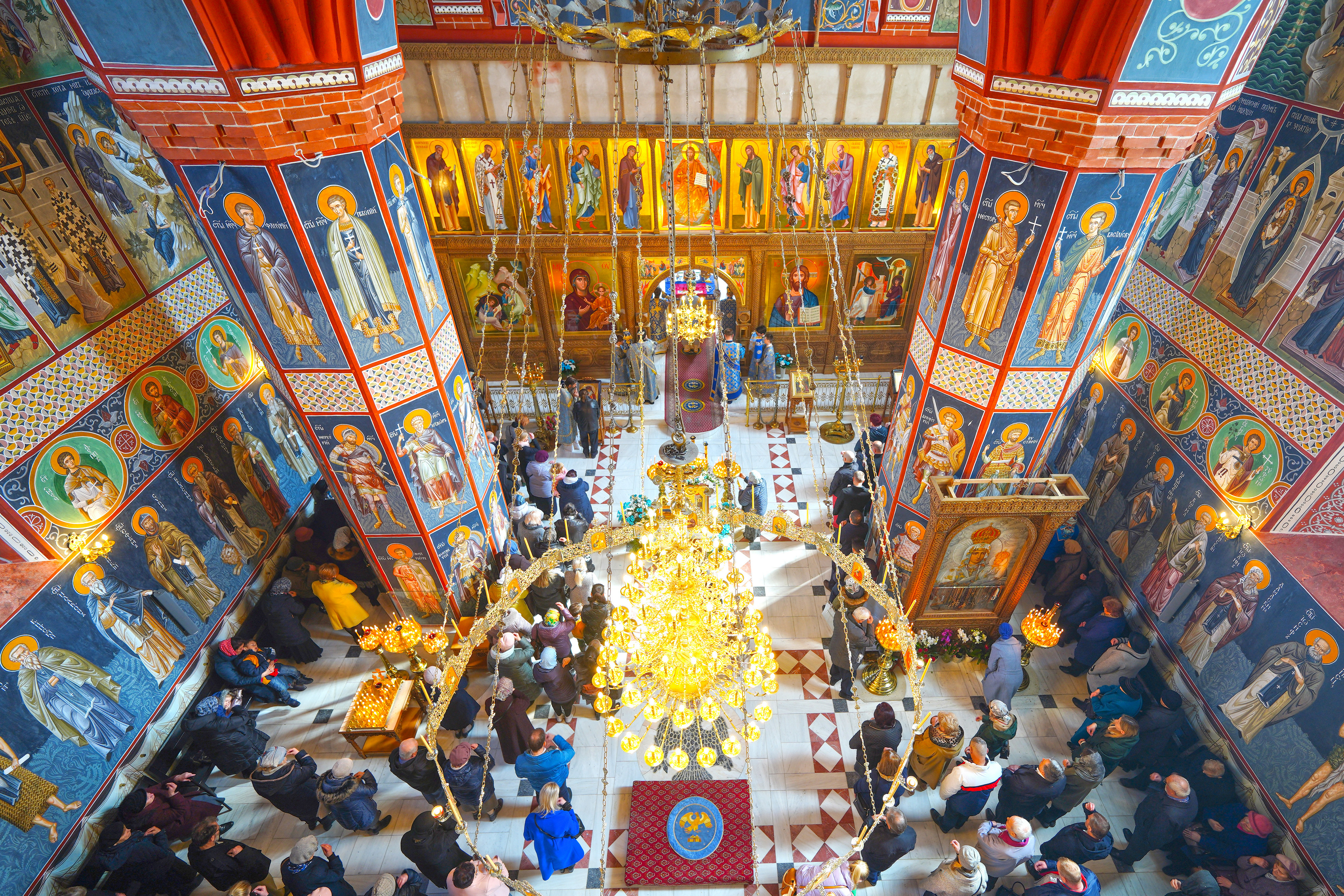 Annunciation feast in Supraśl Monastery