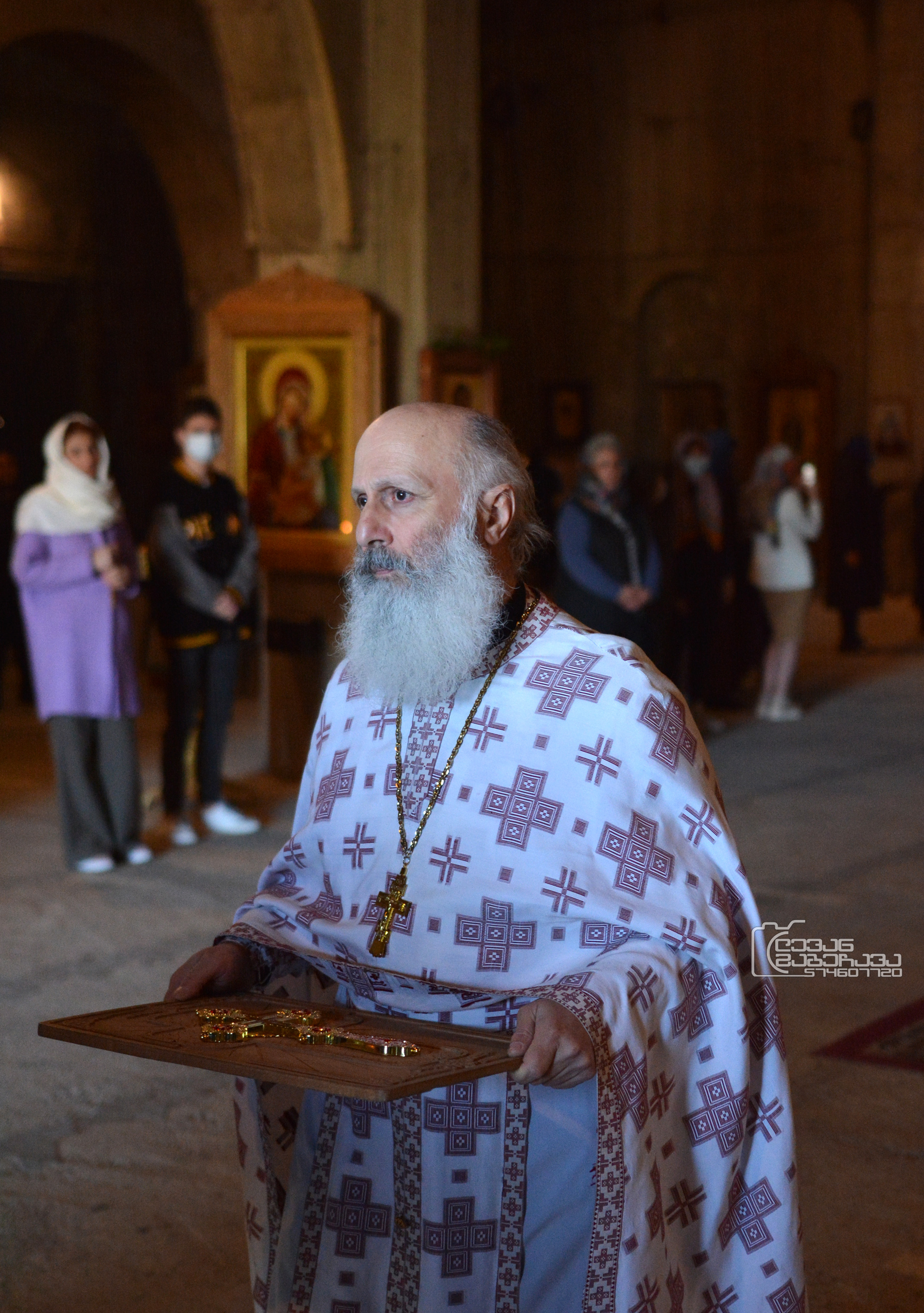 წირვა. ზუგდიდი. საქართველო.