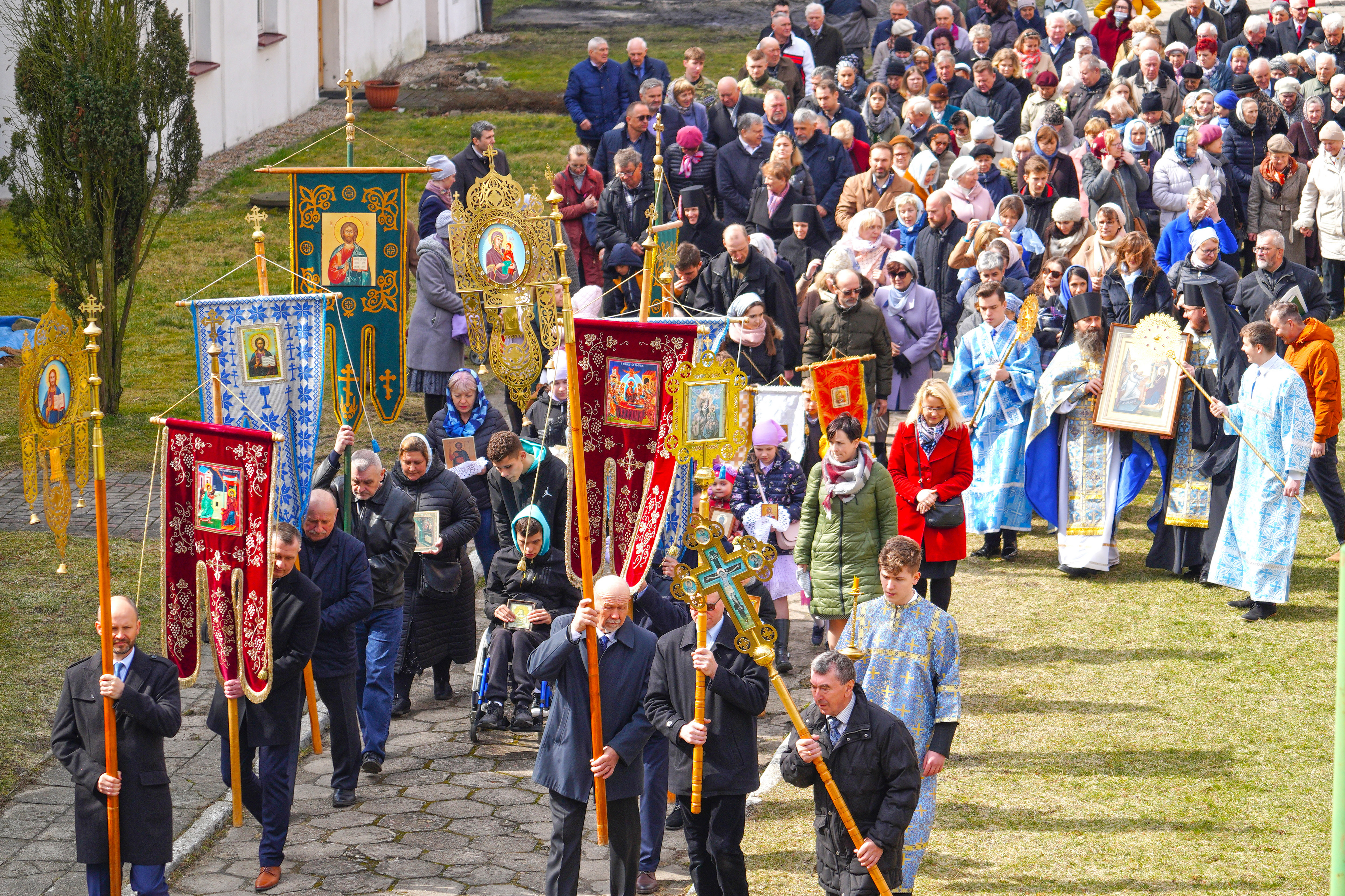 Annunciation feast in Supraśl Monastery