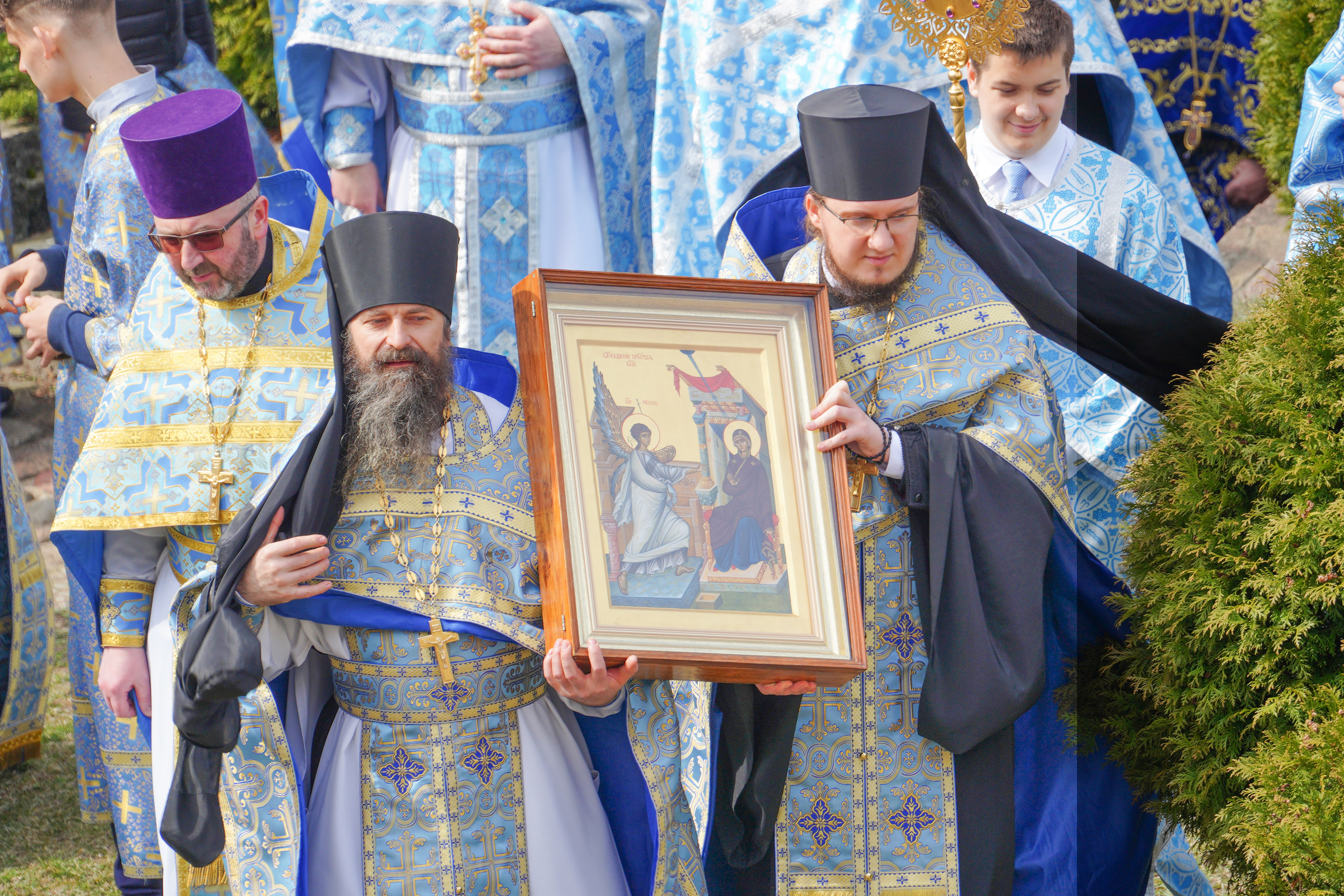 Annunciation feast in Supraśl Monastery