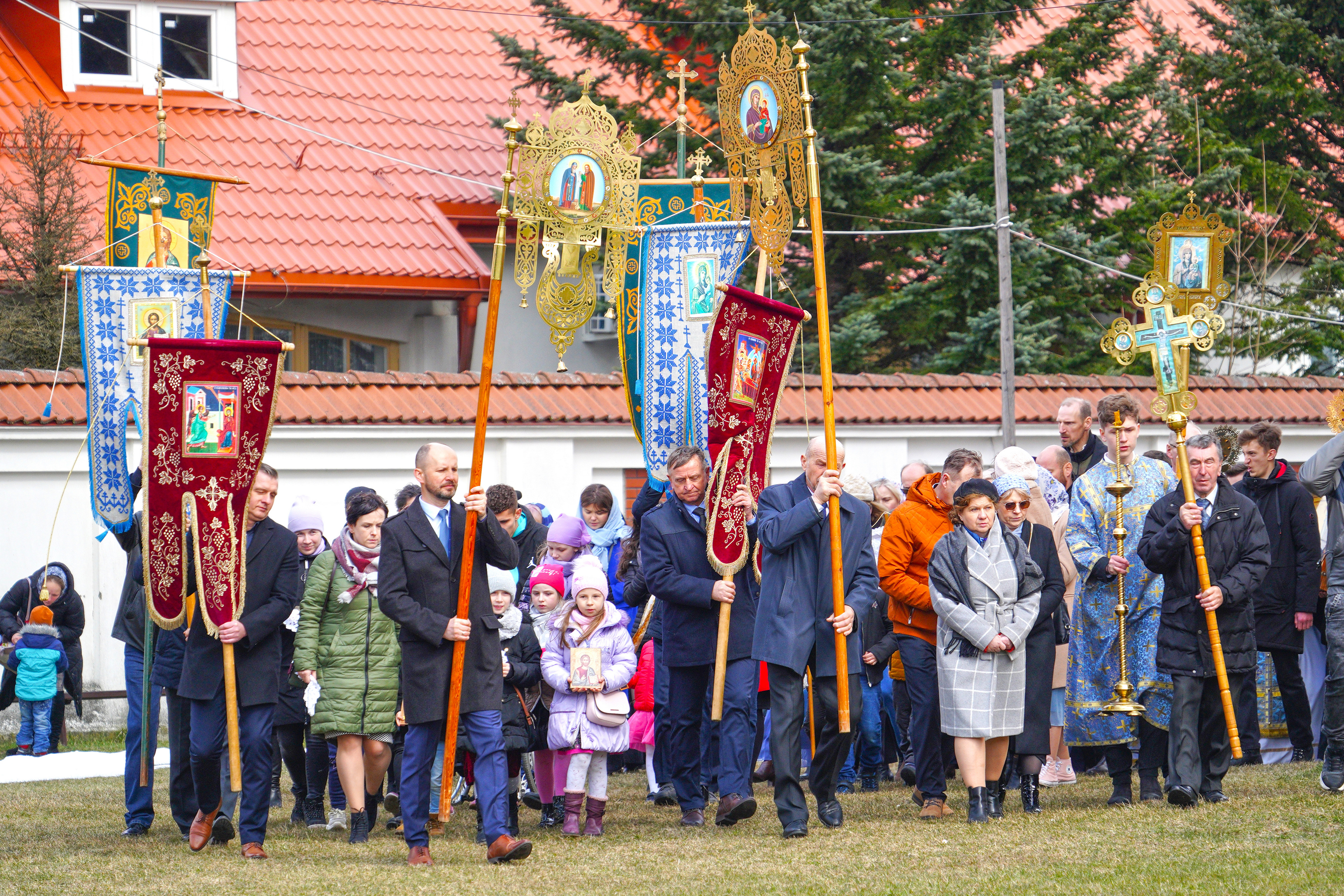 Annunciation feast in Supraśl Monastery