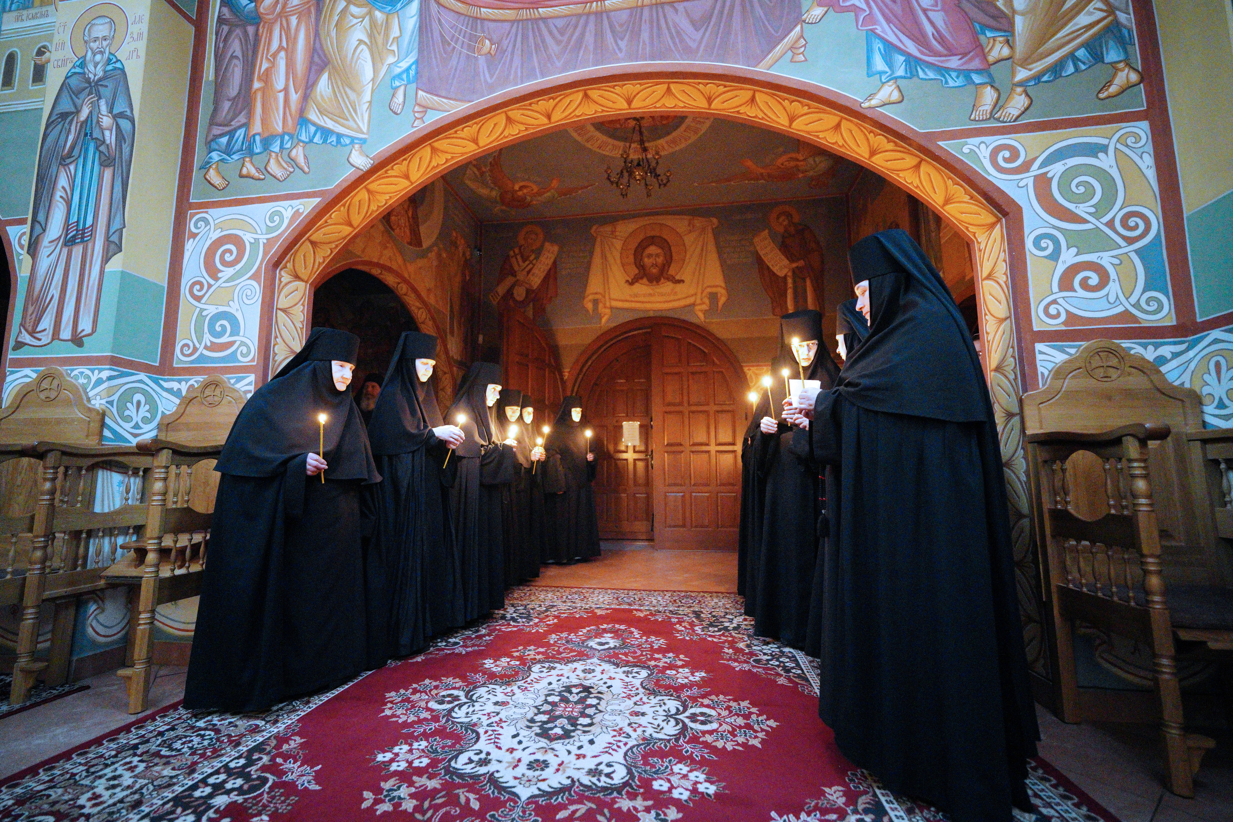 The monastic tonsure in Zwierki Convent