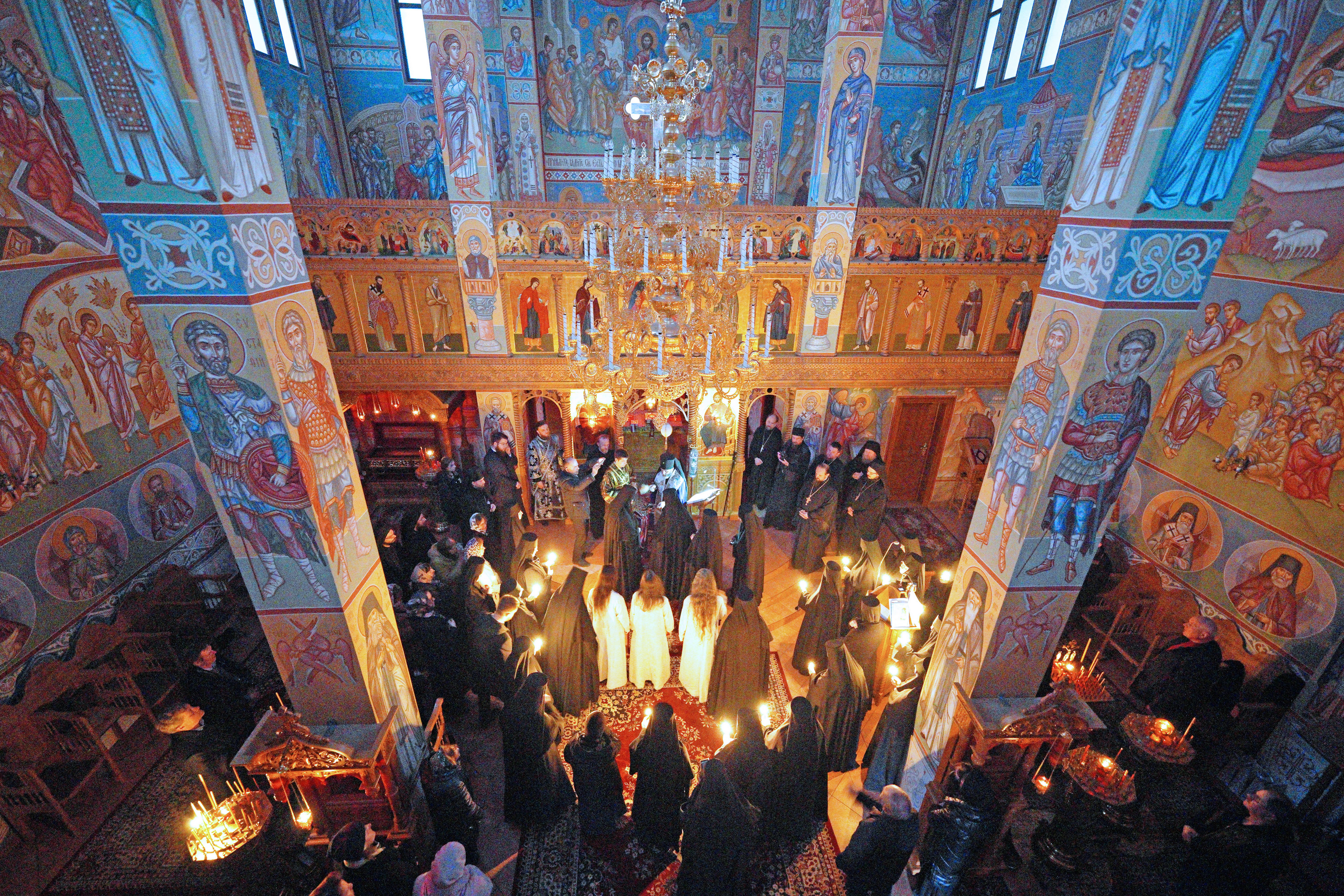 The monastic tonsure in Zwierki Convent