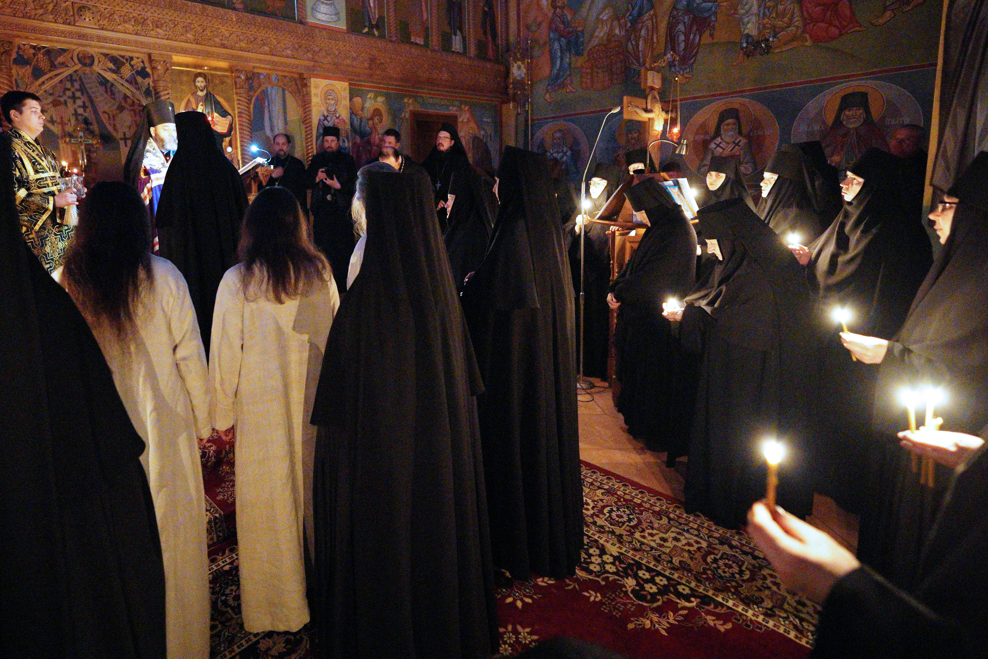 The monastic tonsure in Zwierki Convent