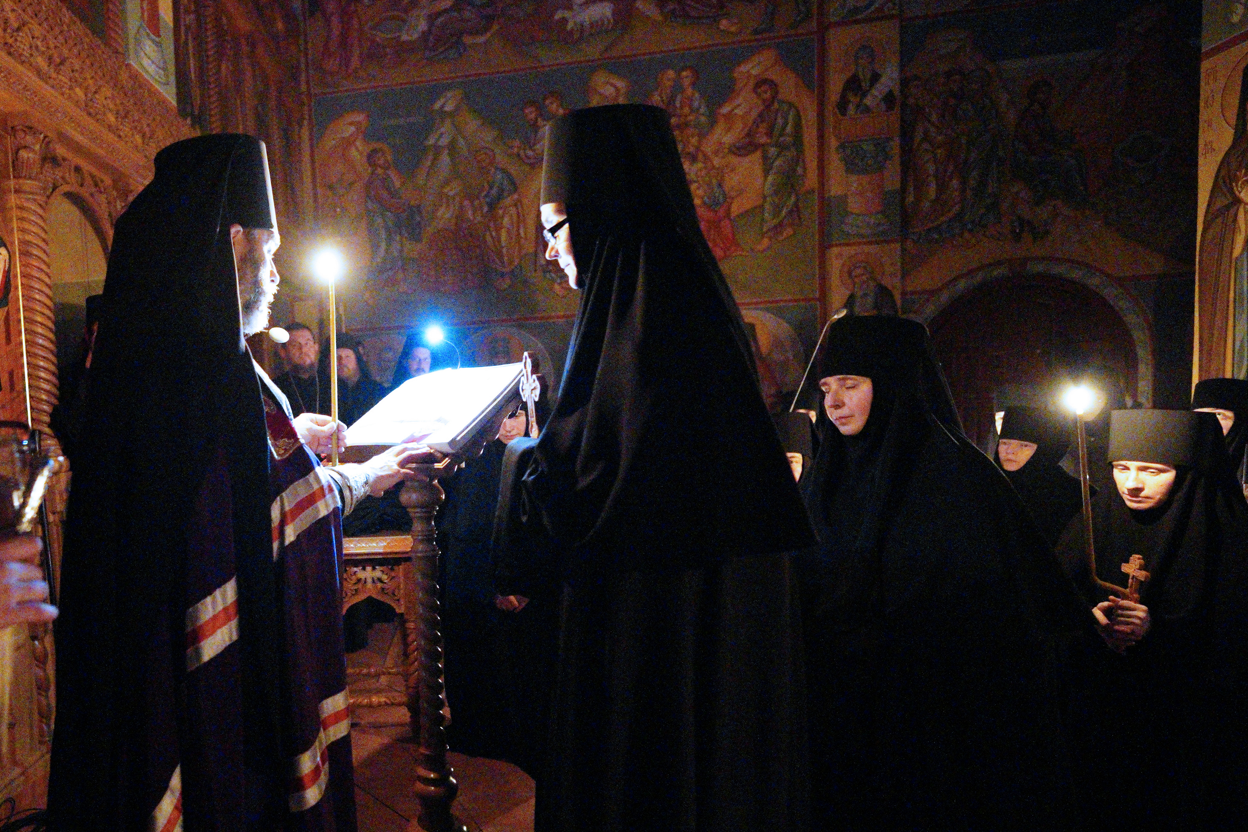 The monastic tonsure in Zwierki Convent