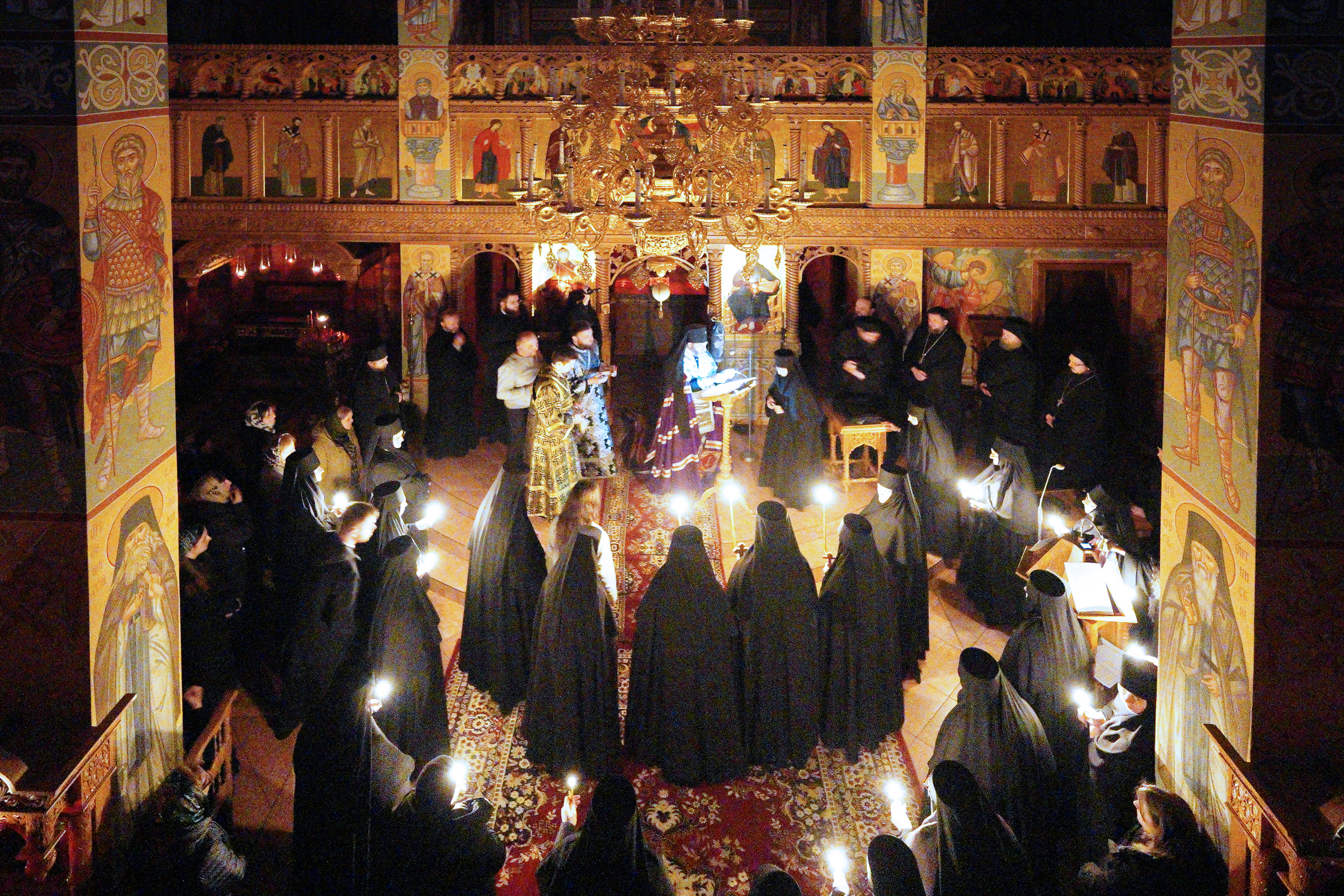 The monastic tonsure in Zwierki Convent