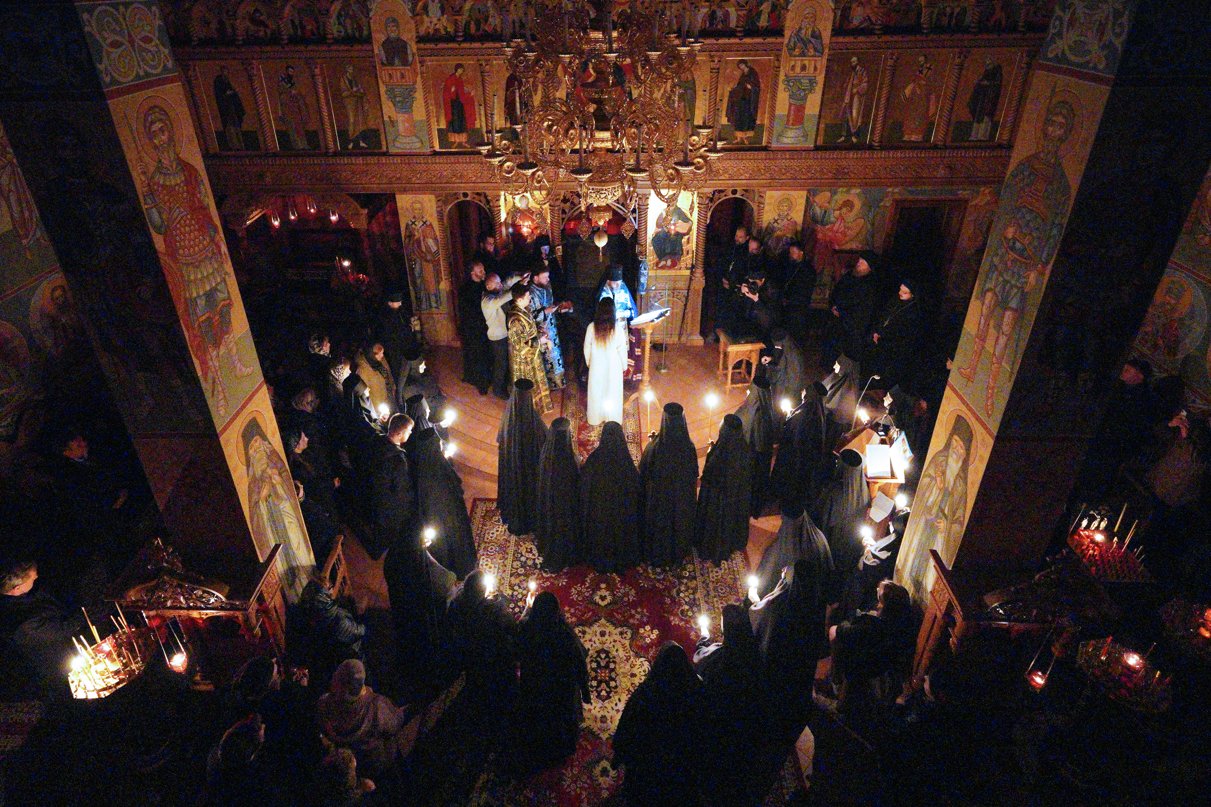 The monastic tonsure in Zwierki Convent