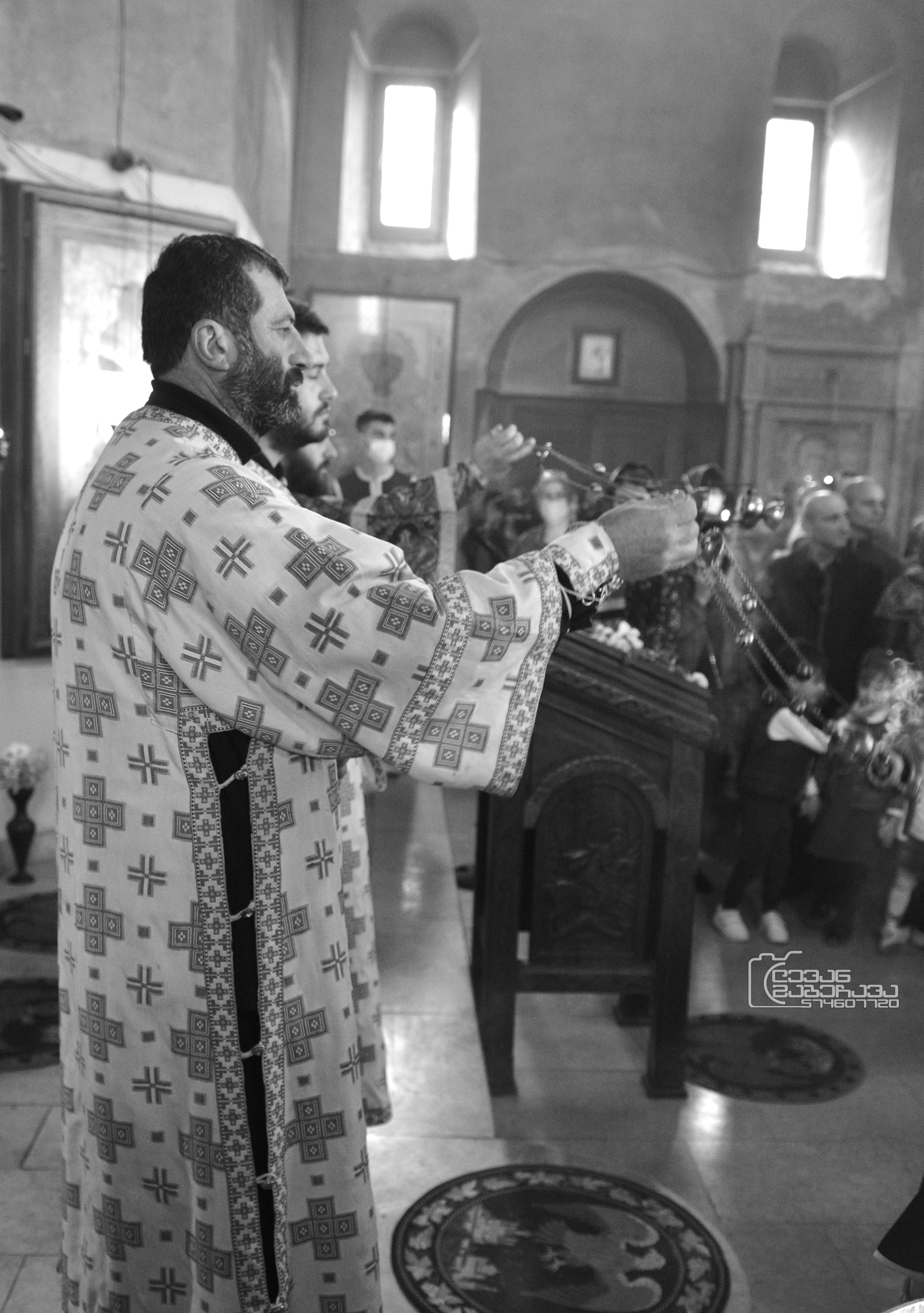 წირვა. ზუგდიდი. საქართველო.
