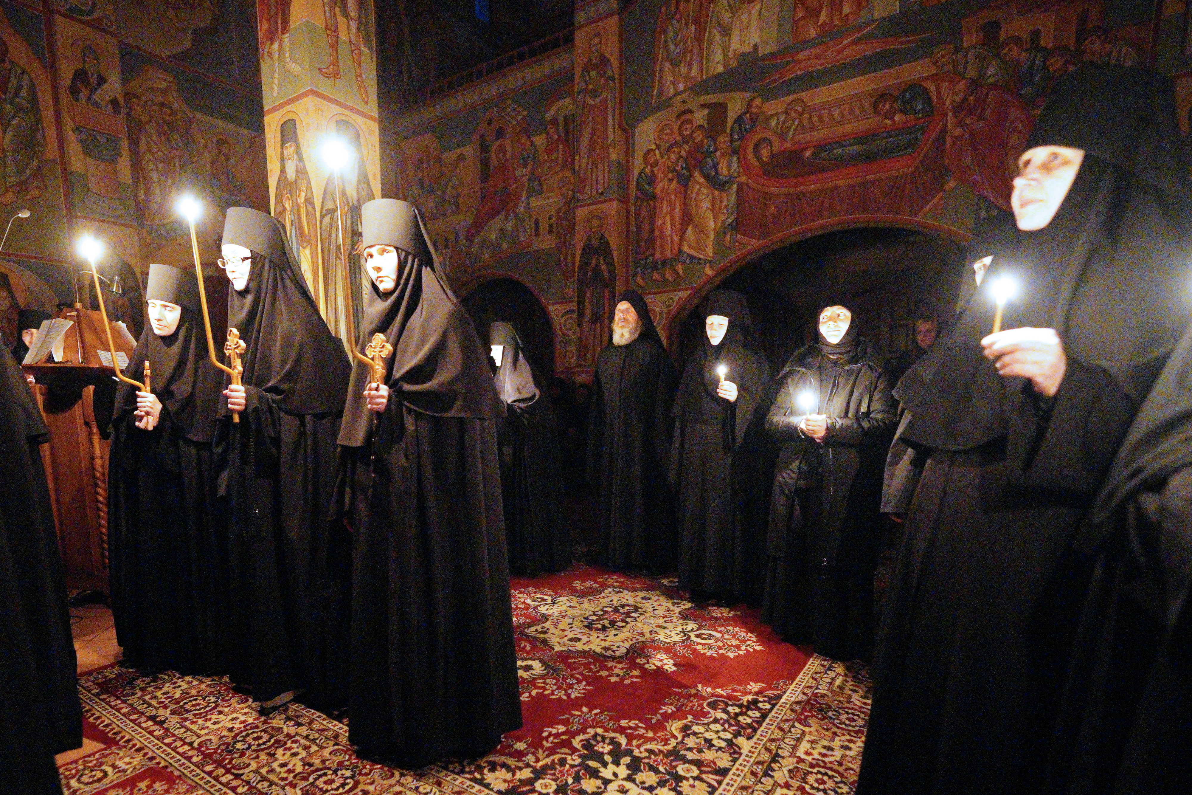 The monastic tonsure in Zwierki Convent