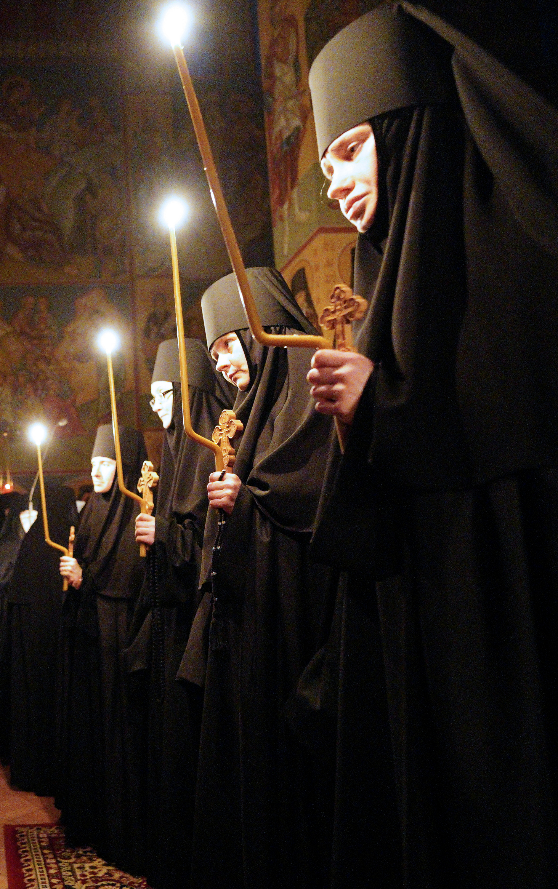 The monastic tonsure in Zwierki Convent