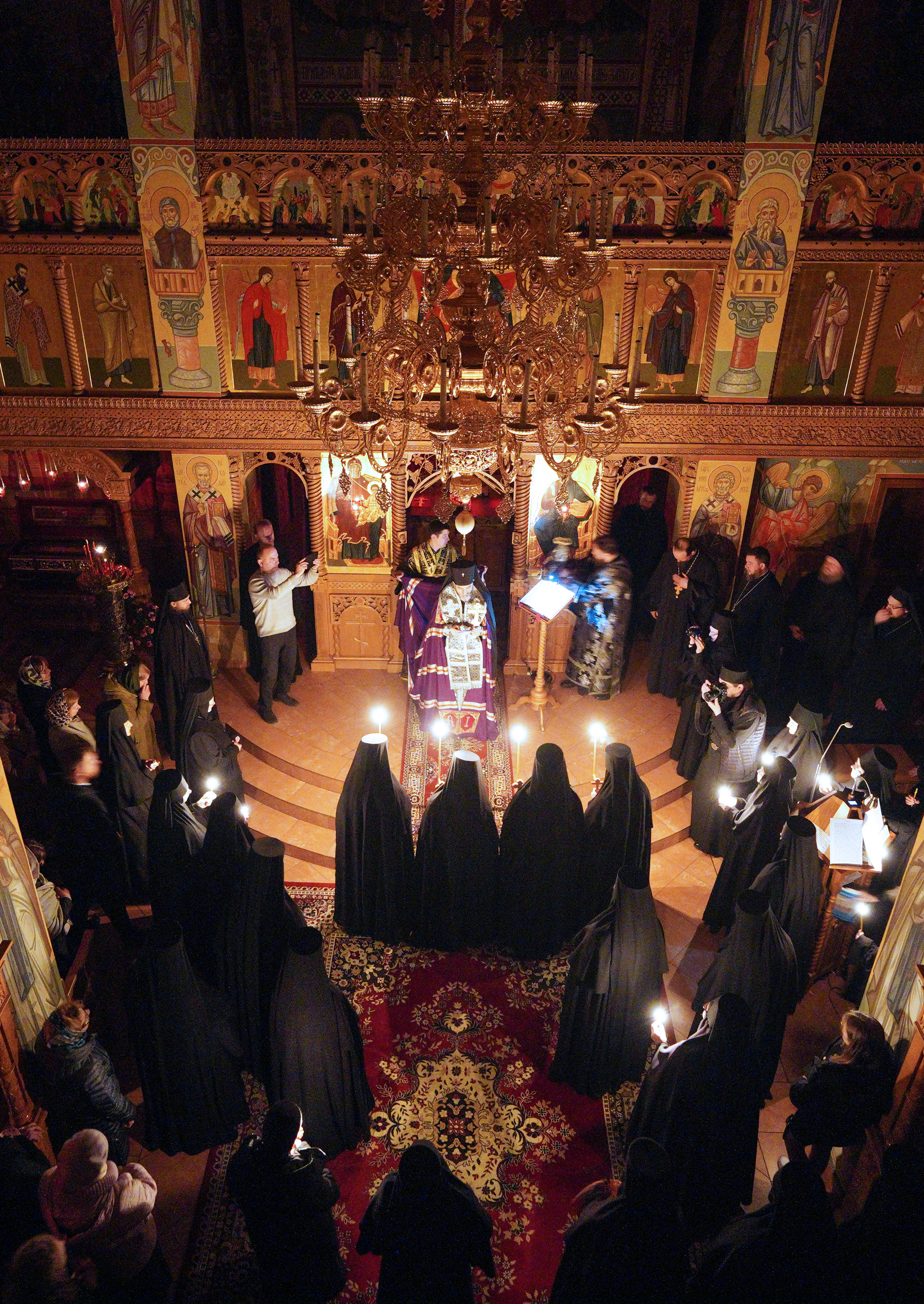 The monastic tonsure in Zwierki Convent