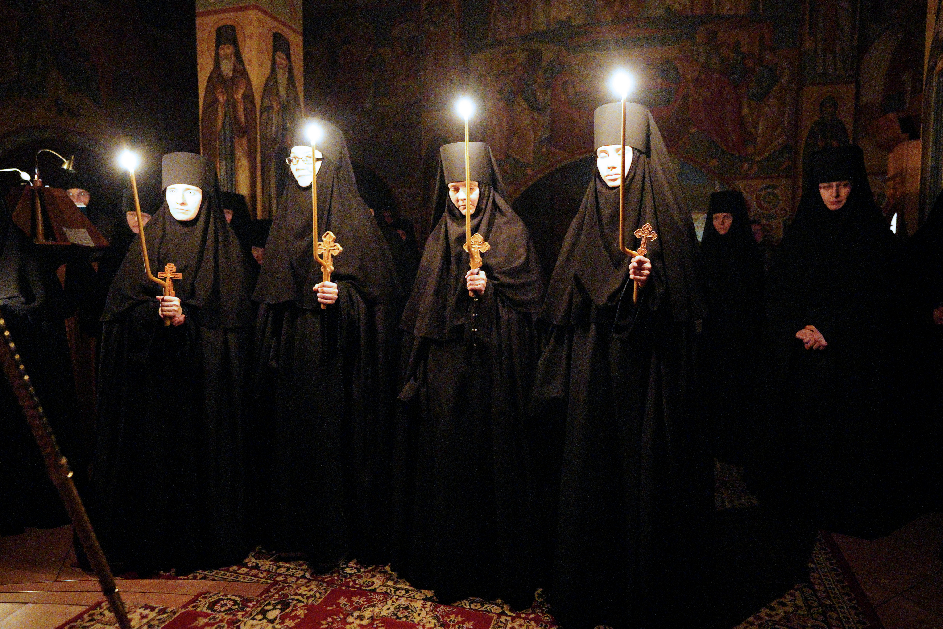 The monastic tonsure in Zwierki Convent