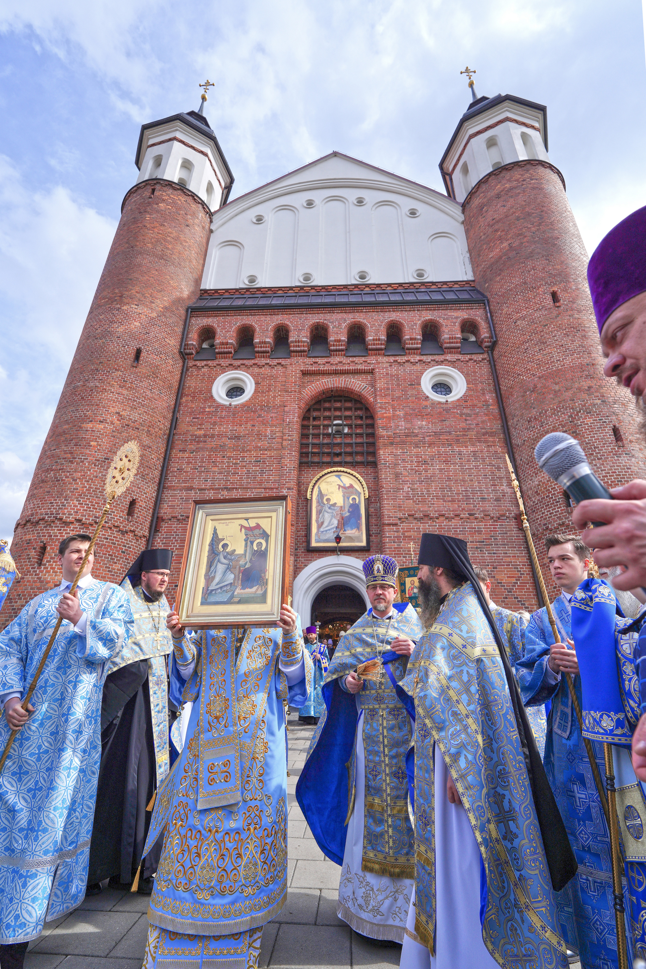 Annunciation feast in Supraśl Monastery