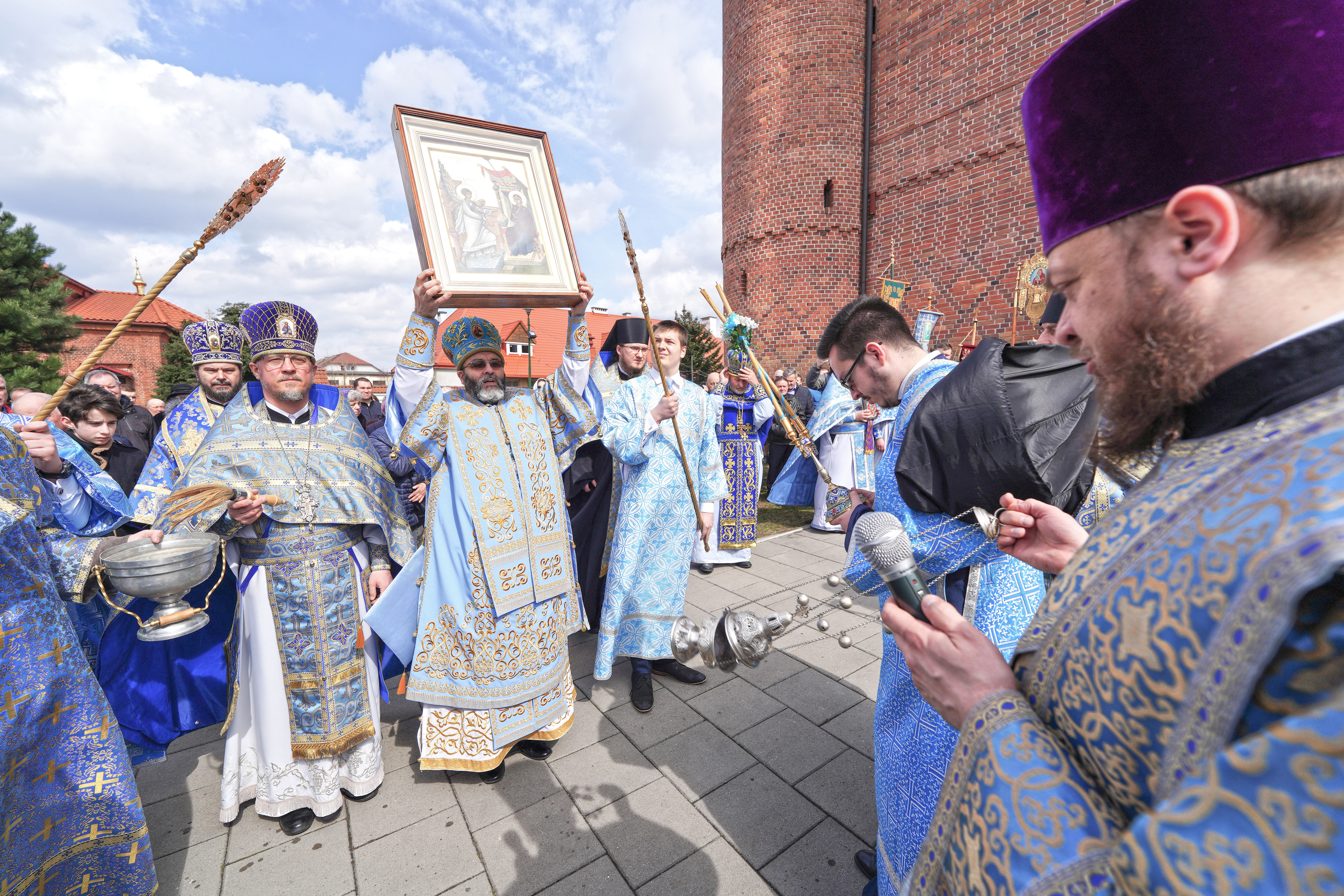 Annunciation feast in Supraśl Monastery