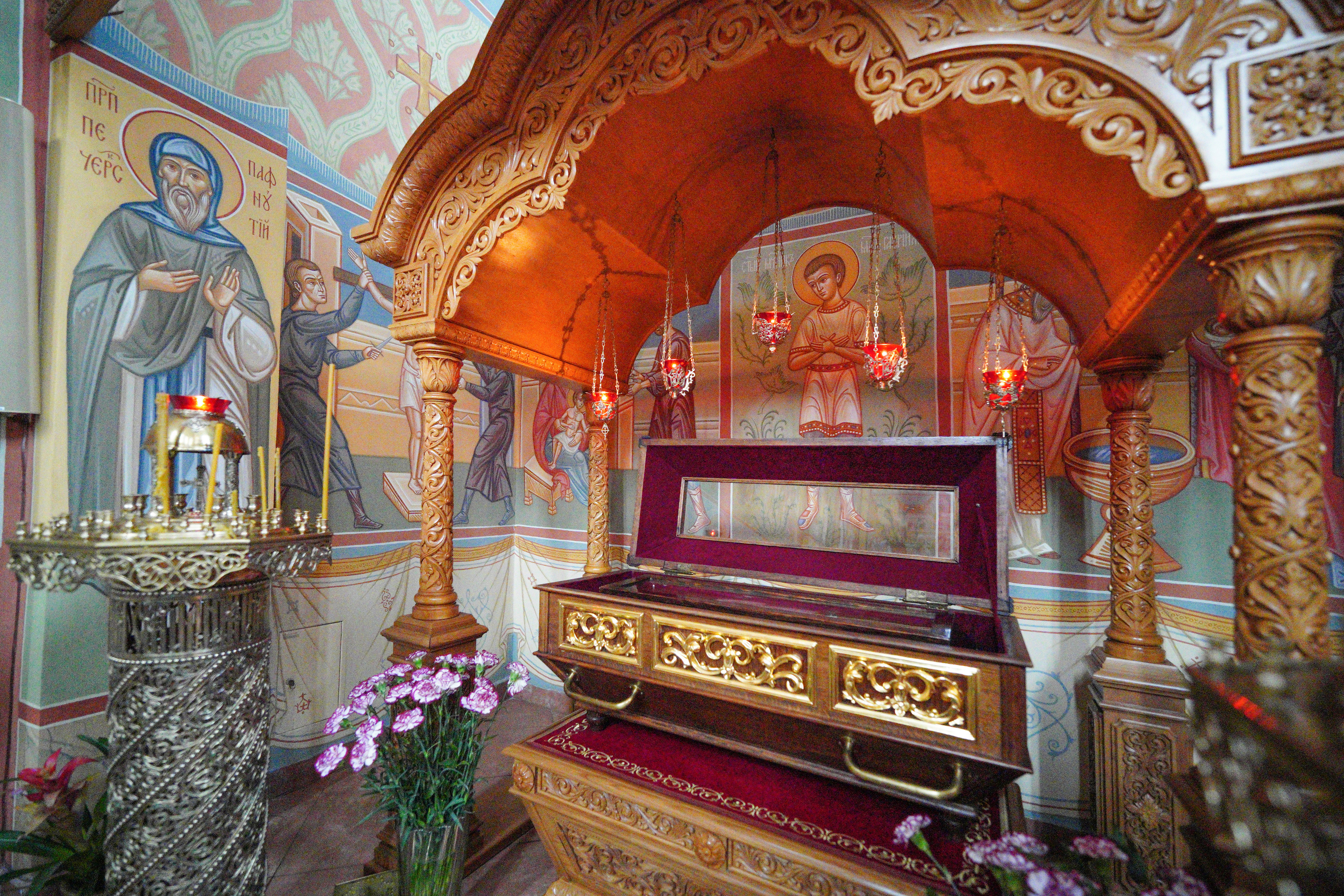 St. Martyr Gabriel relics in Zwierki Covent