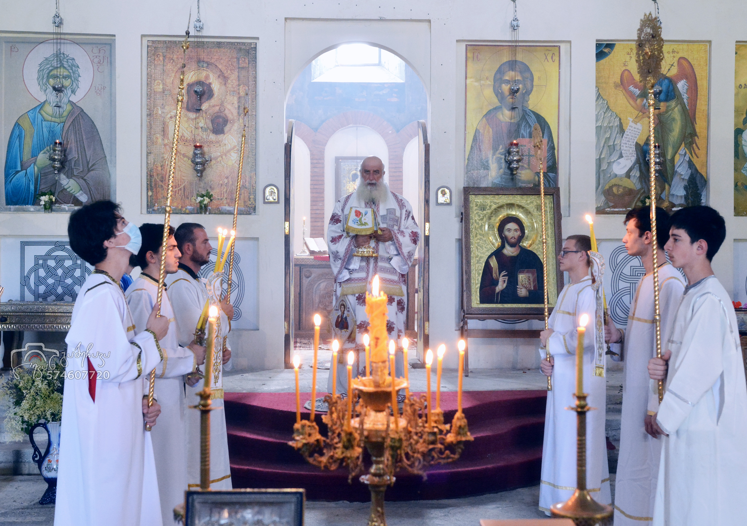 წირვა. ზუგდიდი. საქართველო.